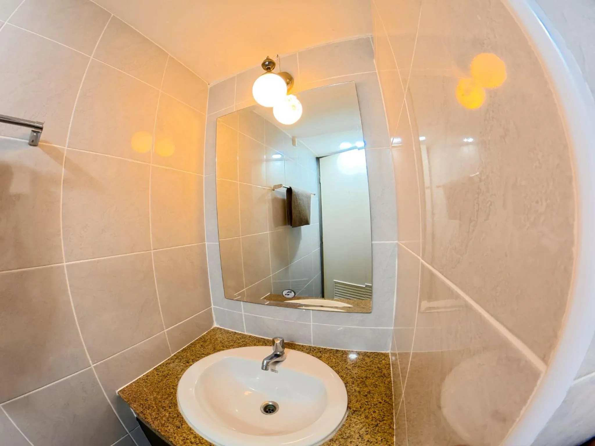 Bathroom in Luna Hut Resort