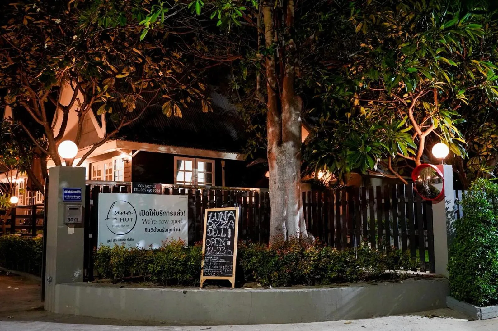 Property logo or sign in Luna Hut Resort