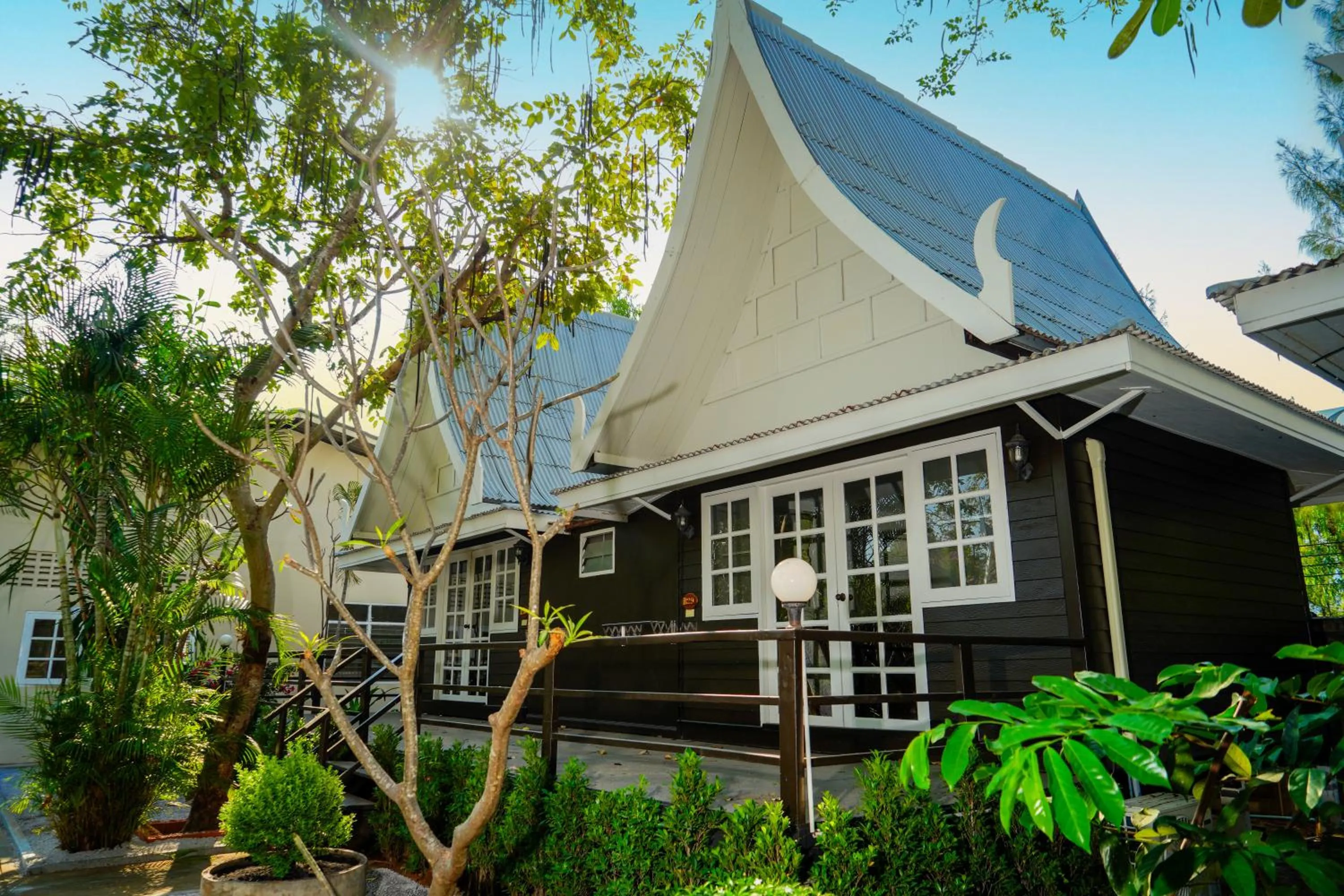 Property building in Luna Hut Resort