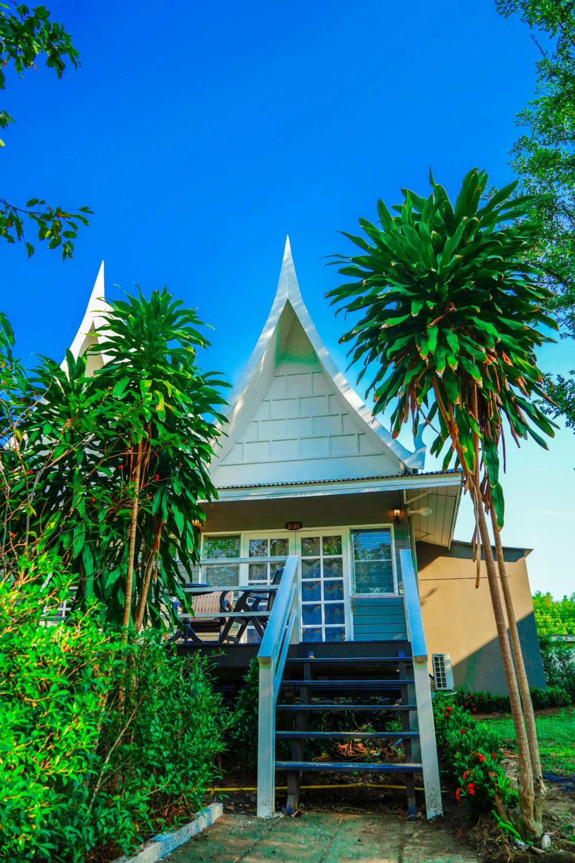 Property building in Luna Hut Resort