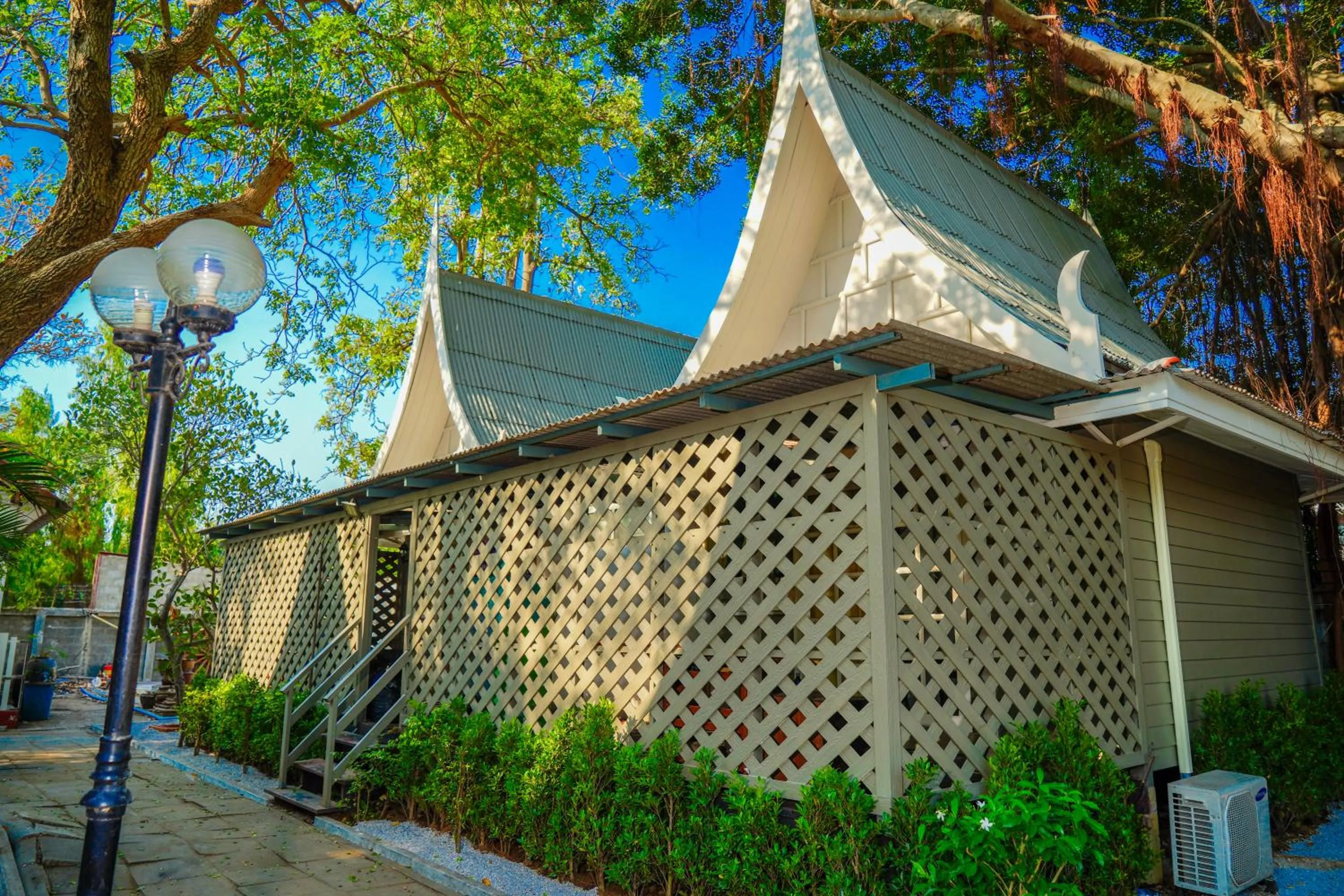 Property building in Luna Hut Resort