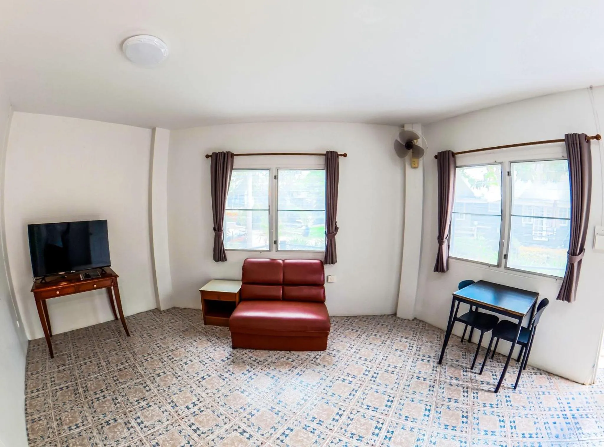 Living room in Luna Hut Resort