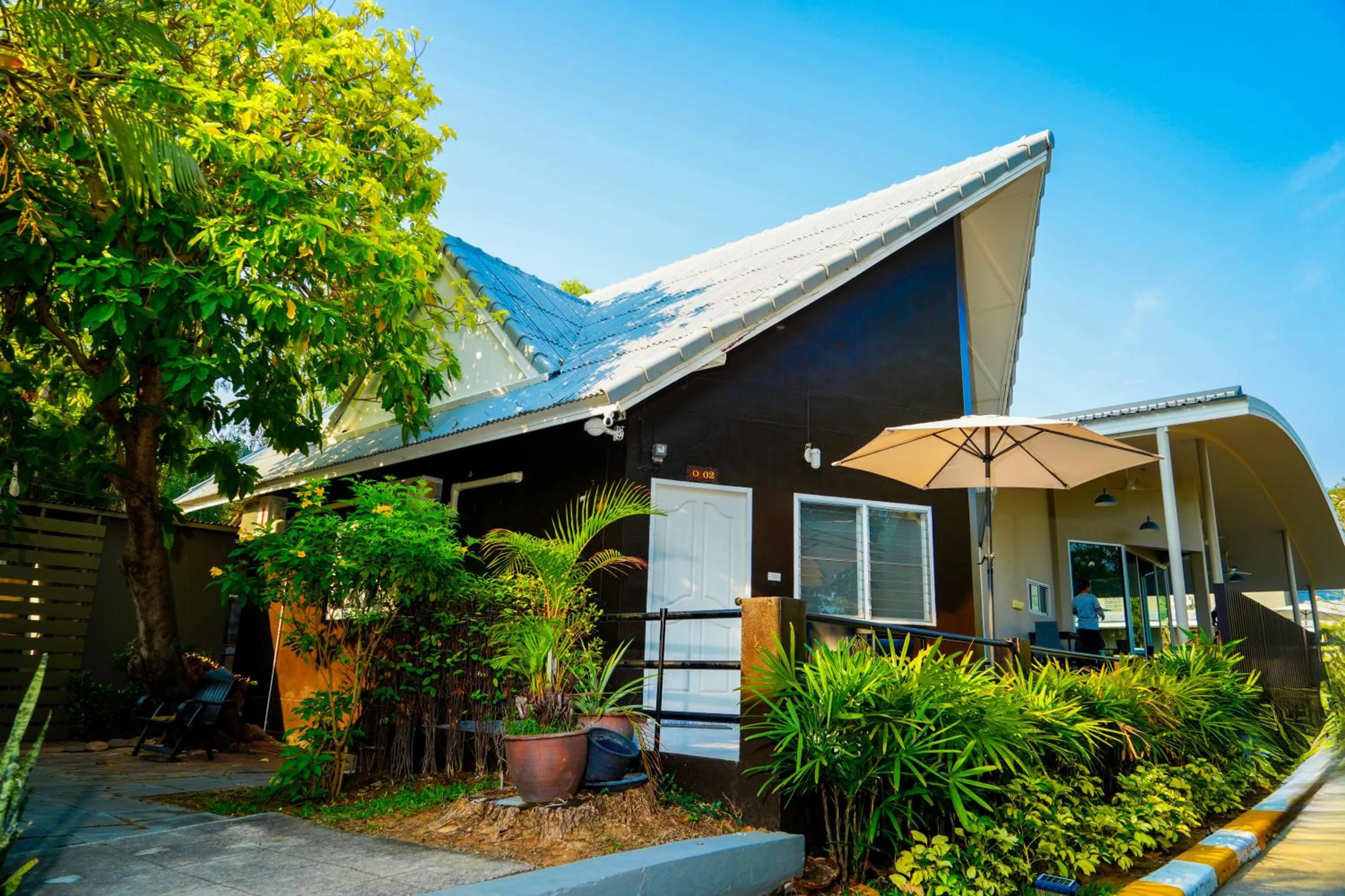 Property building in Luna Hut Resort