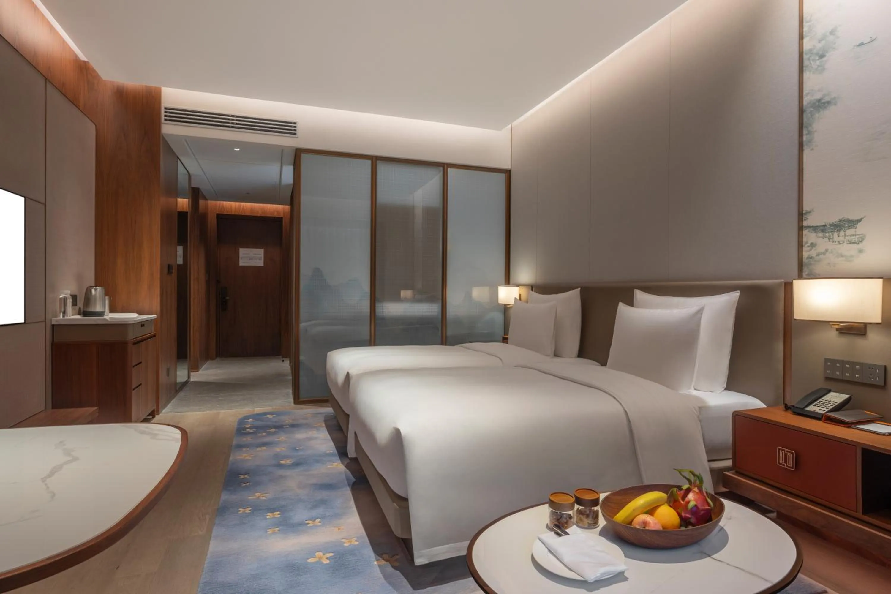 Bedroom, Bed in Suzhou International Conference Hotel