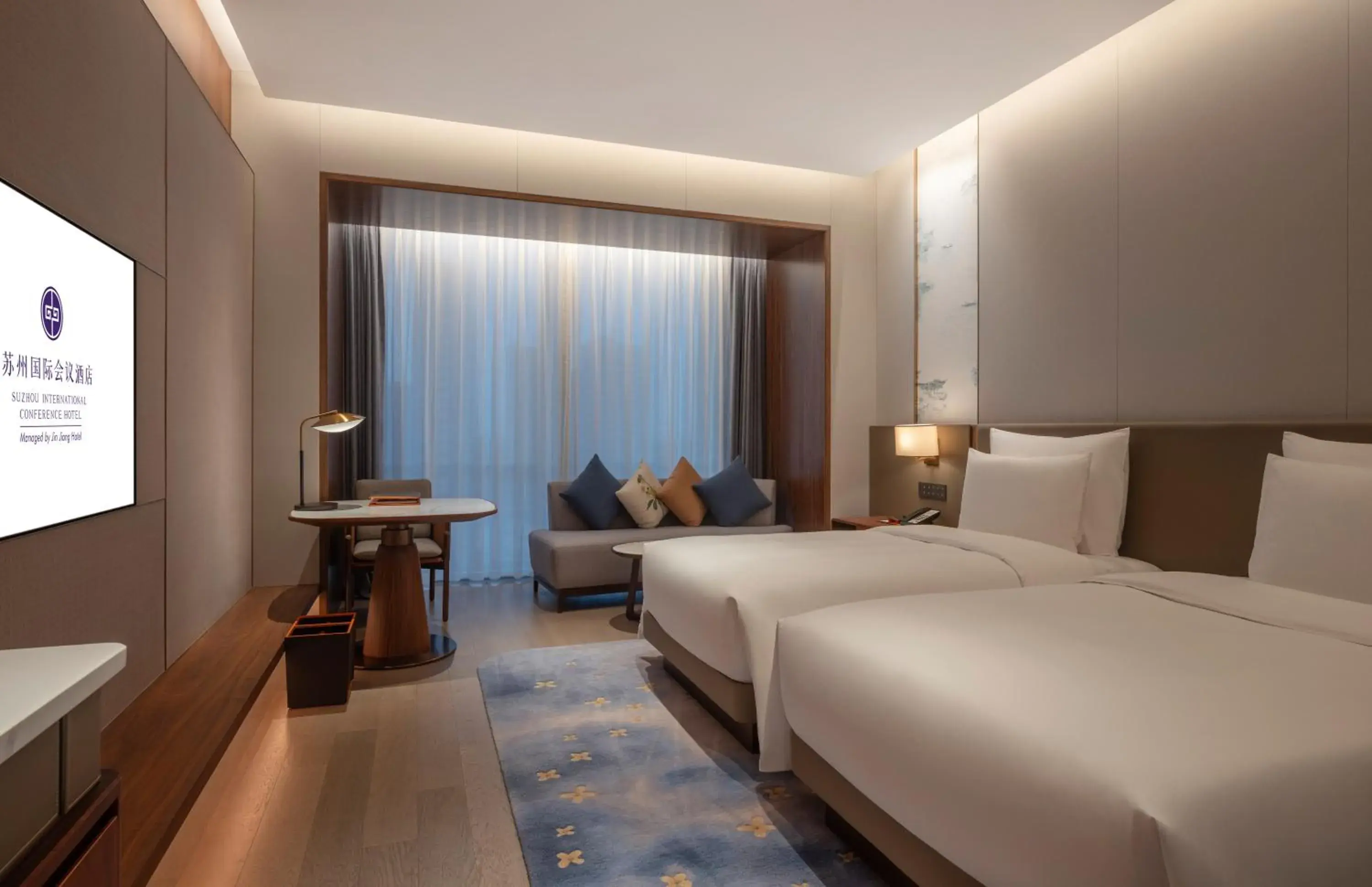 Superior Twin Room in Suzhou International Conference Hotel Superior Twin Room in Suzhou International Conference Hotel