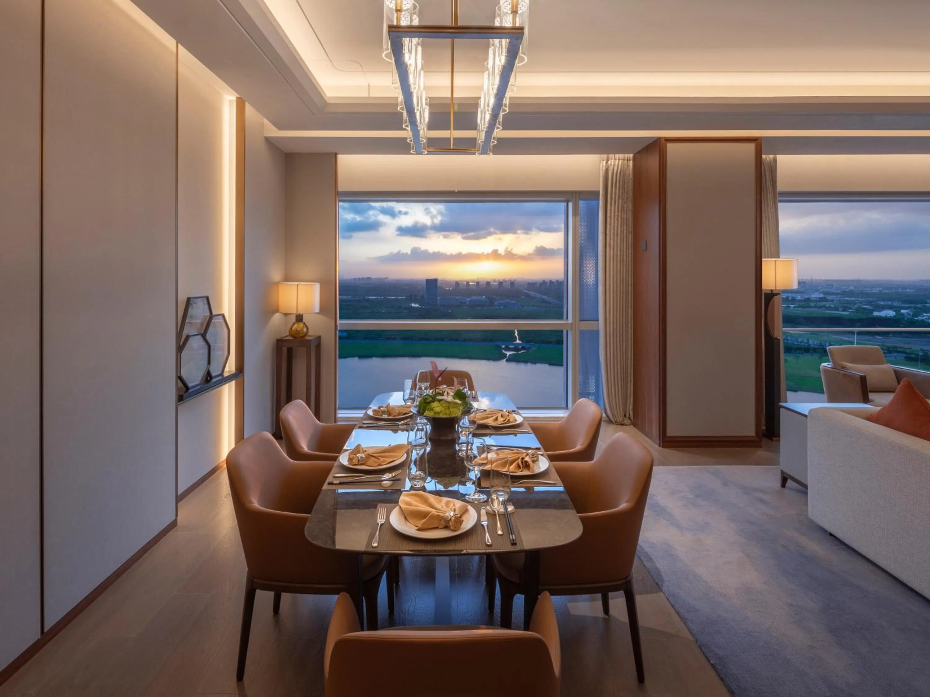 Living room in Suzhou International Conference Hotel