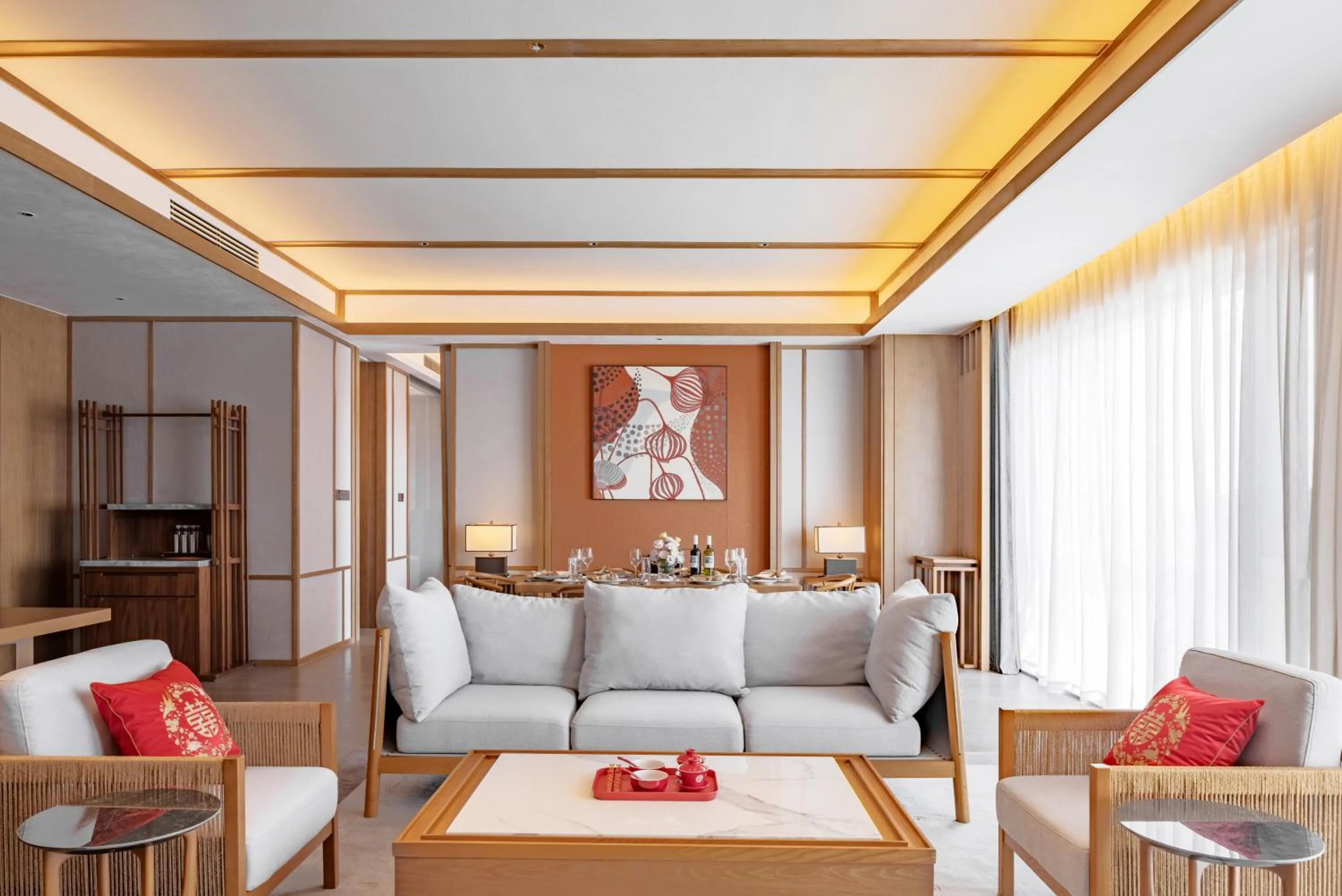 Living room in Suzhou International Conference Hotel