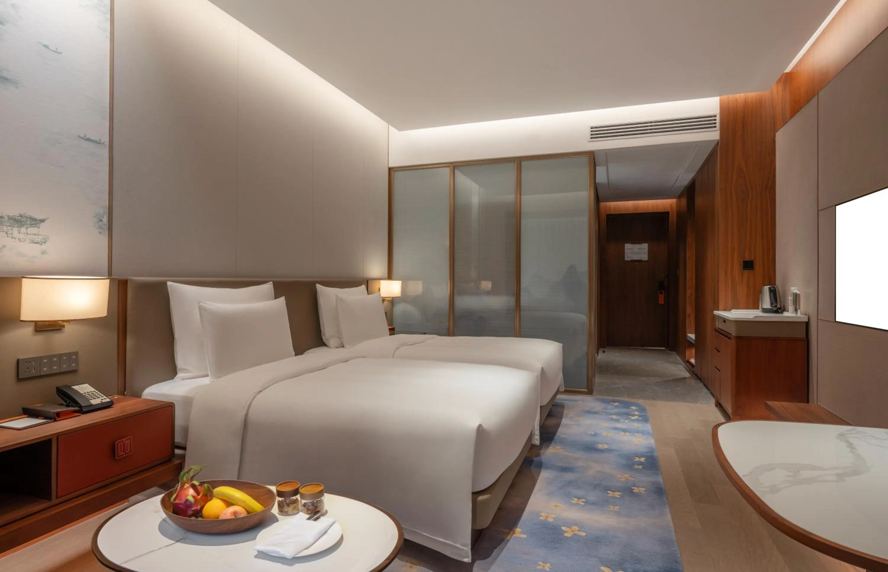 Bed in Suzhou International Conference Hotel