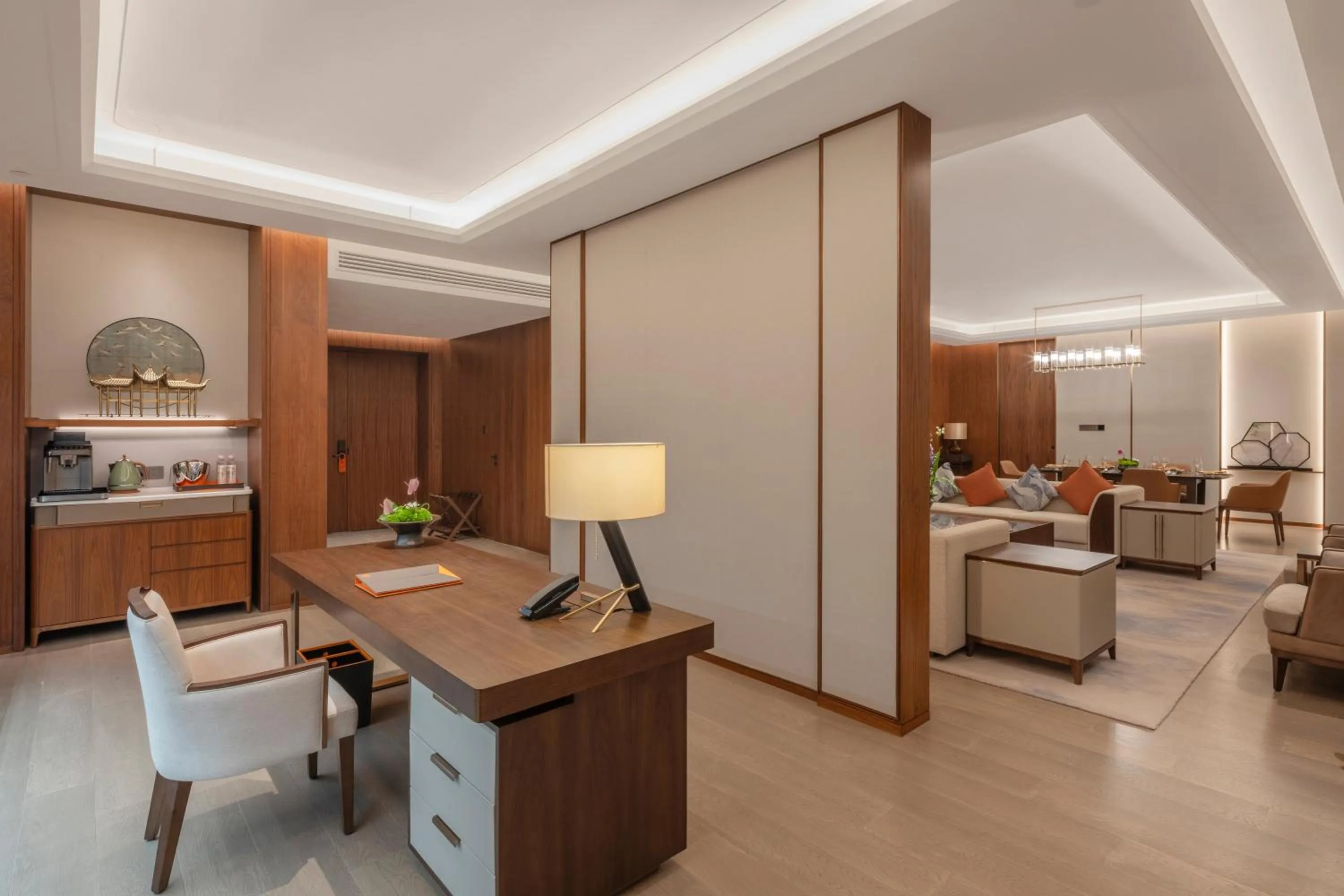 Seating area in Suzhou International Conference Hotel