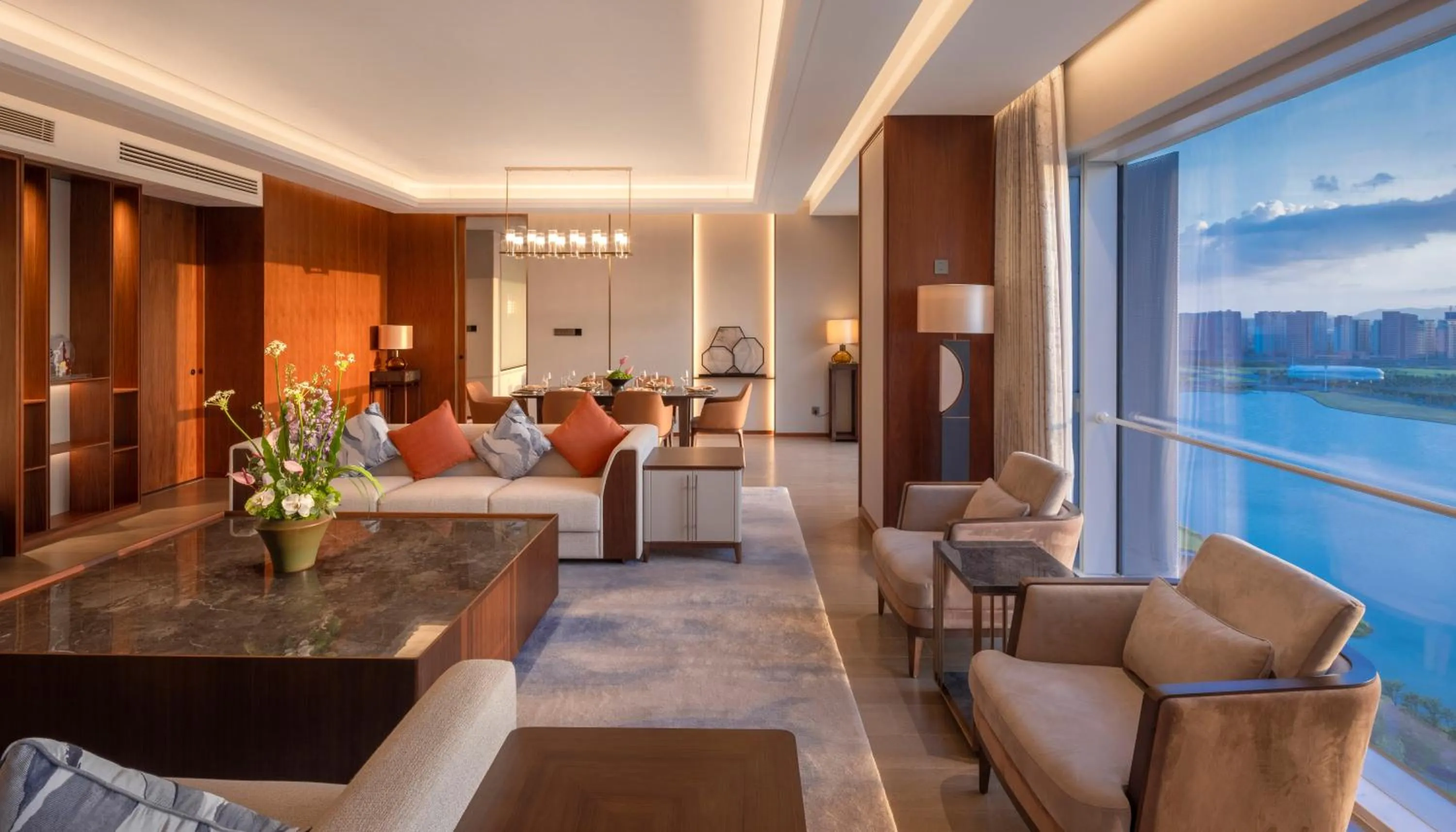 Living room in Suzhou International Conference Hotel