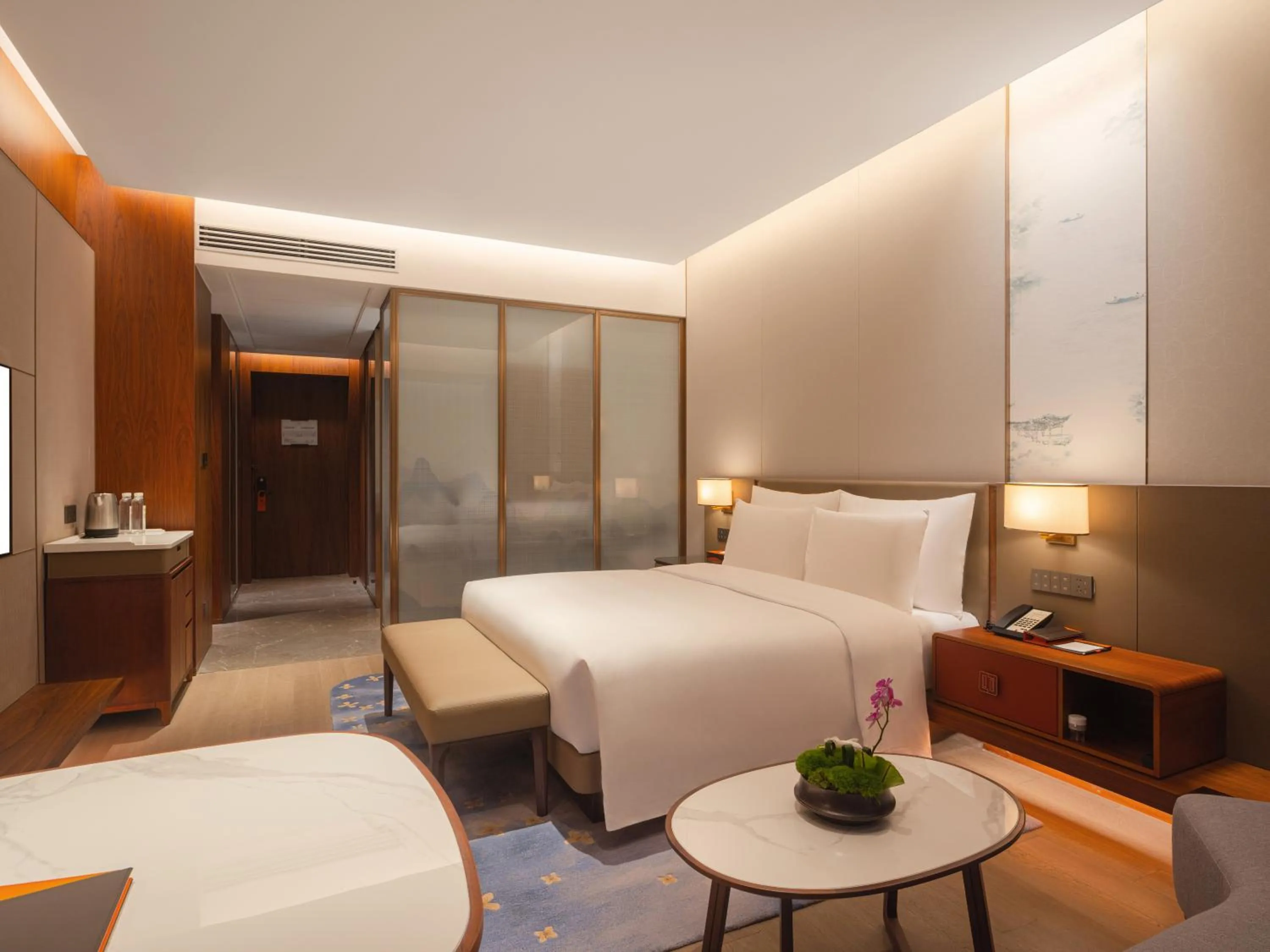 Bed in Suzhou International Conference Hotel