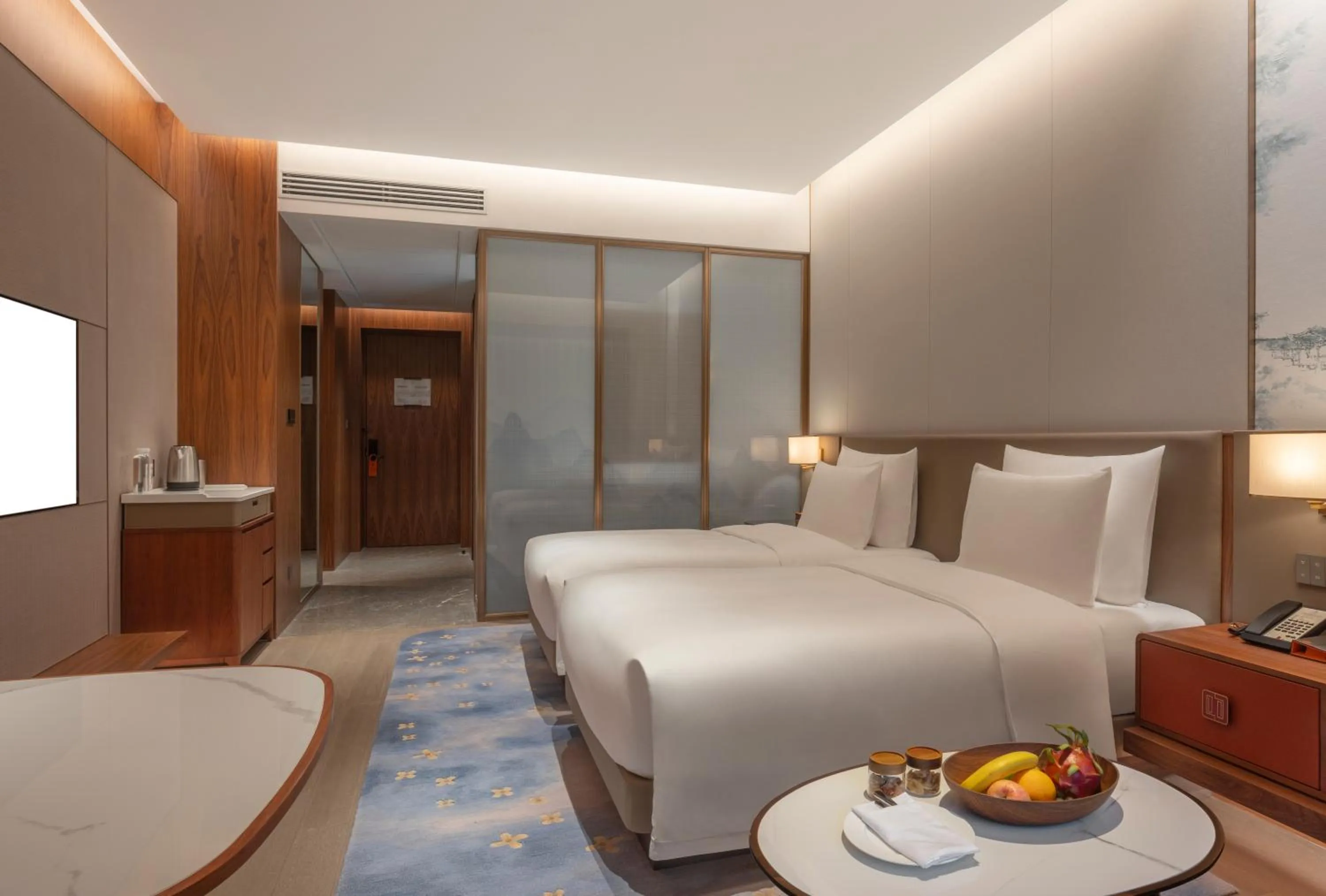 Bed in Suzhou International Conference Hotel