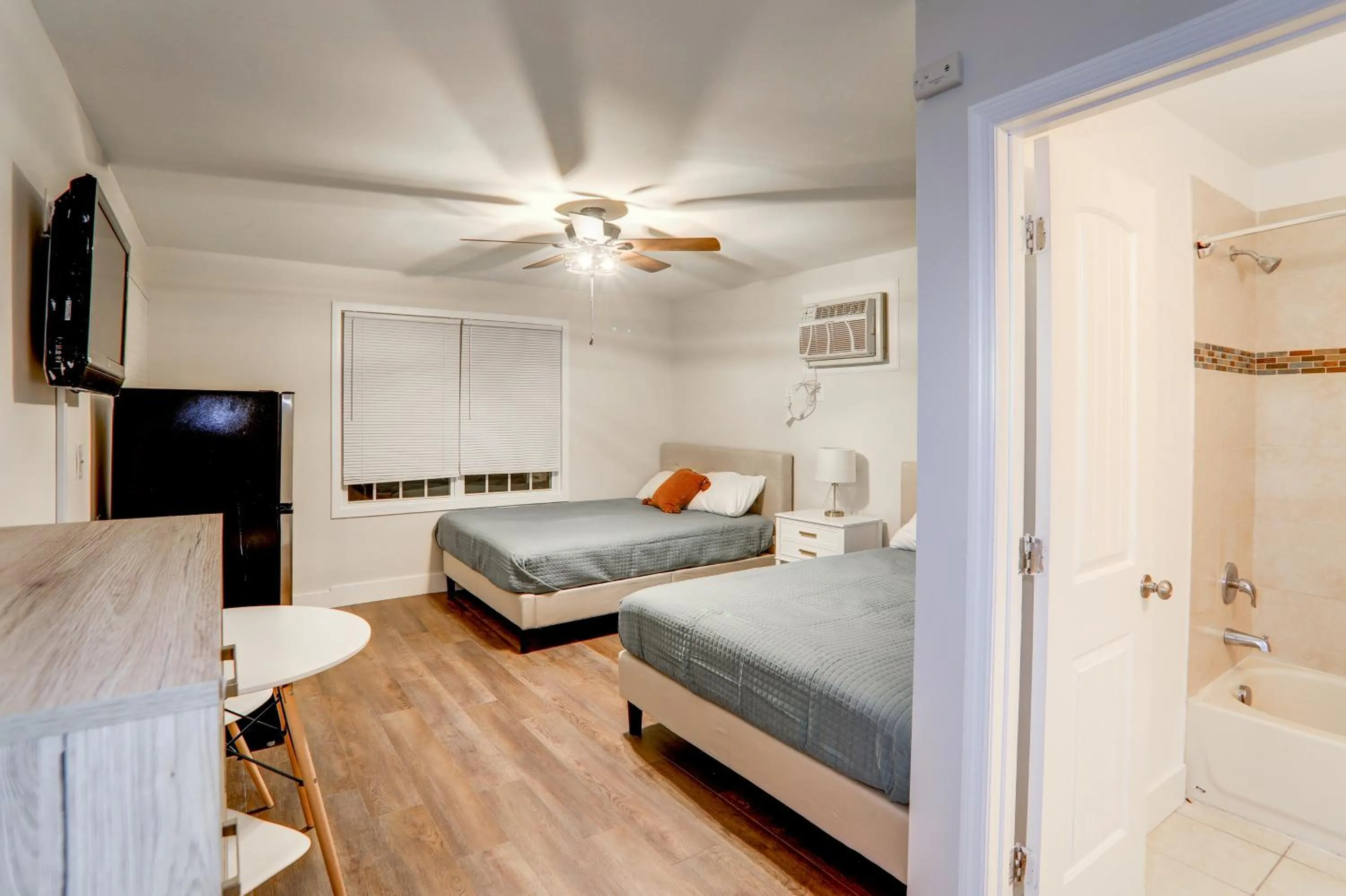 Bed in Brooklyn Beach Club