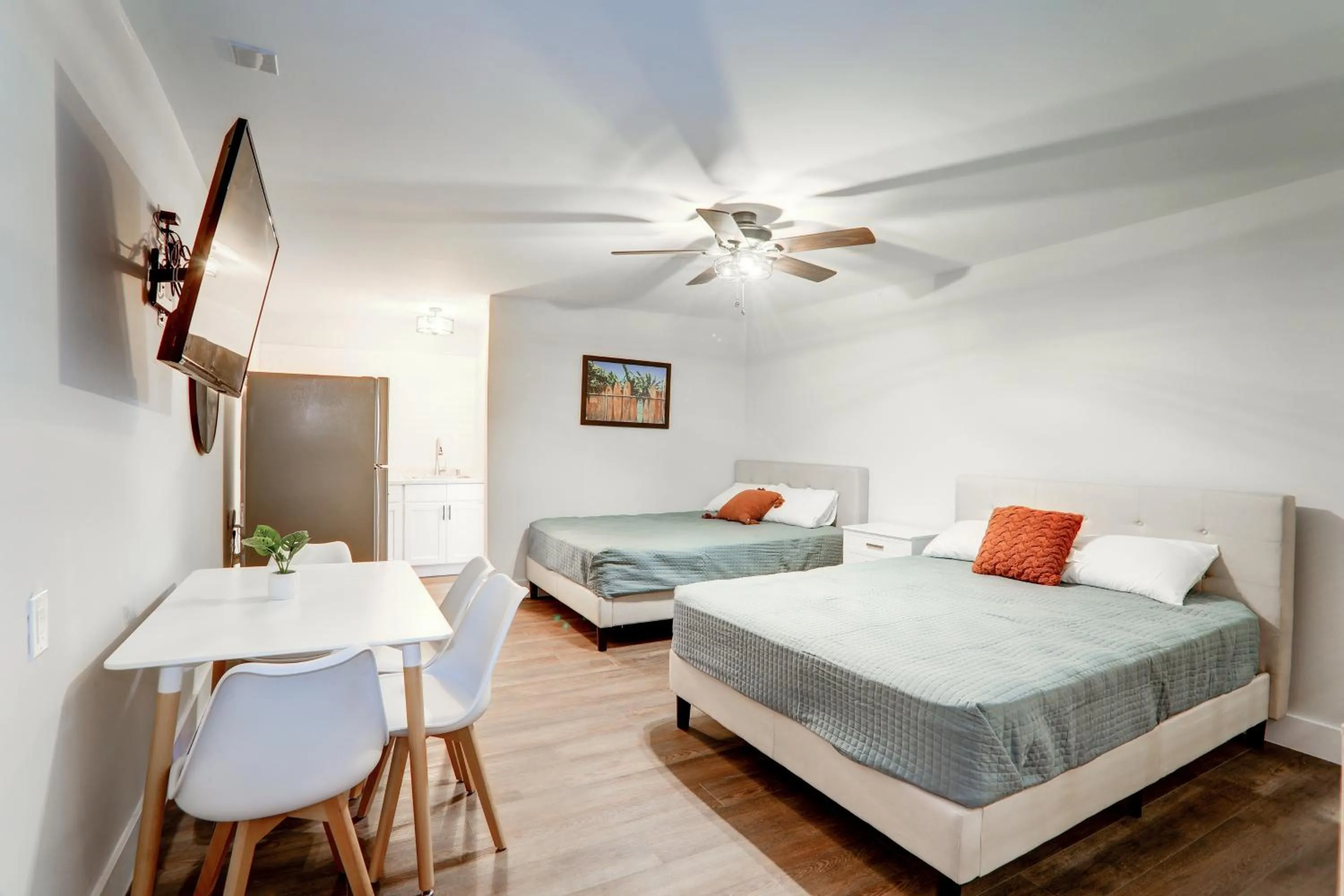 Bed in Brooklyn Beach Club