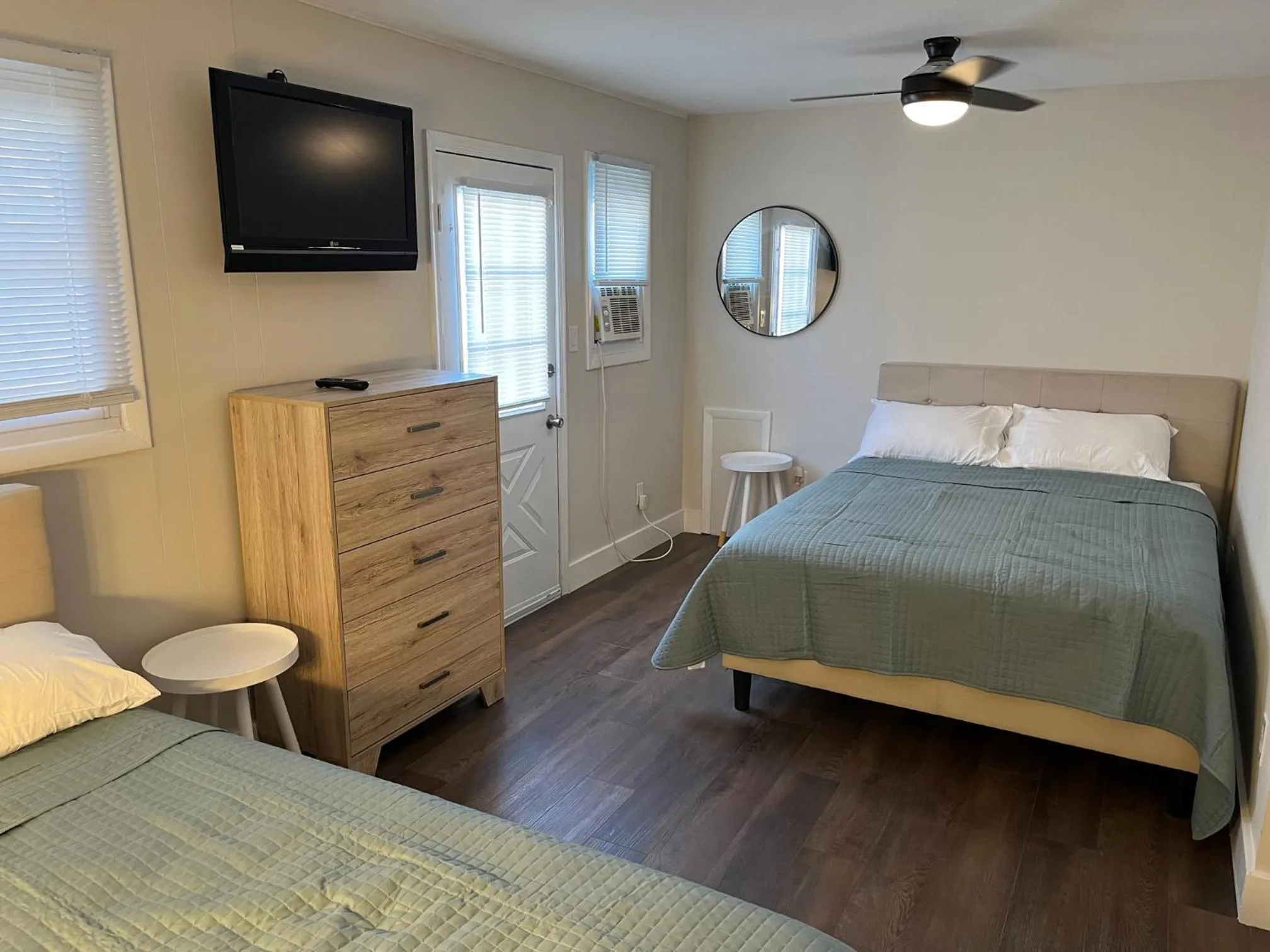 Bed in Brooklyn Beach Club