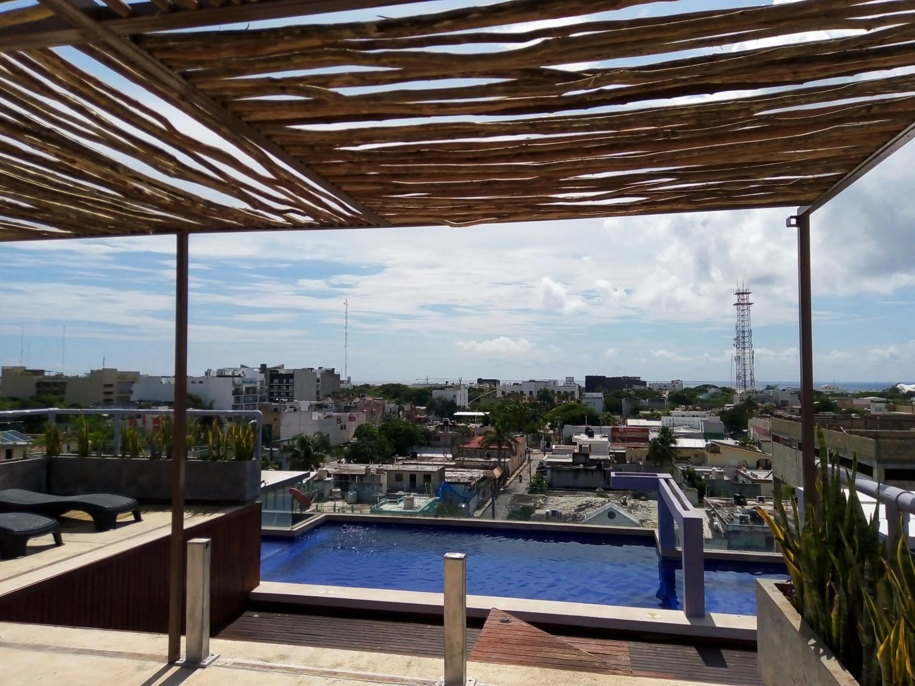 Swimming pool in Iris Studios & Apartments