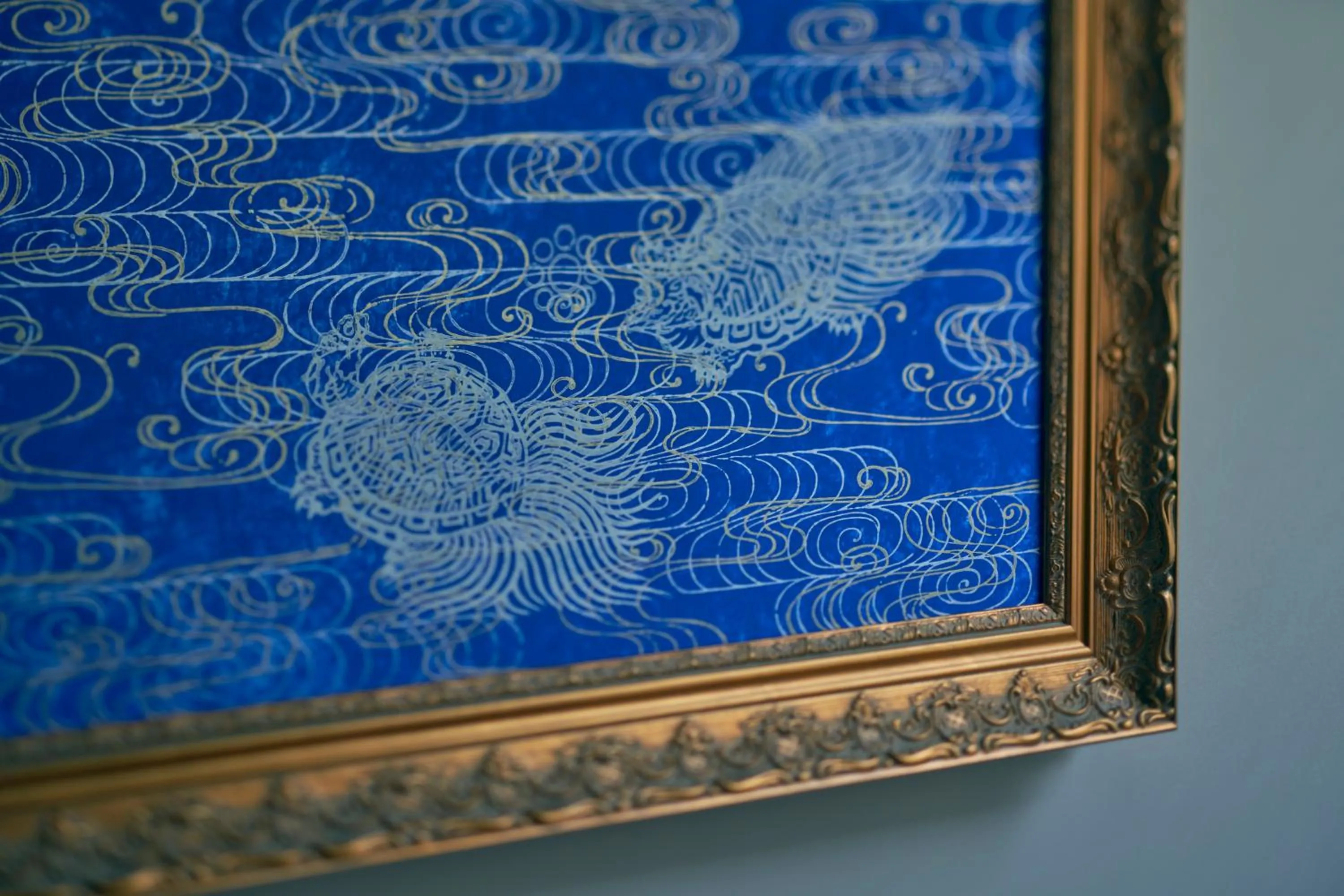 Decorative detail in ESPACIO The Hakone Geihinkan Rin-Poh-Ki-Ryu