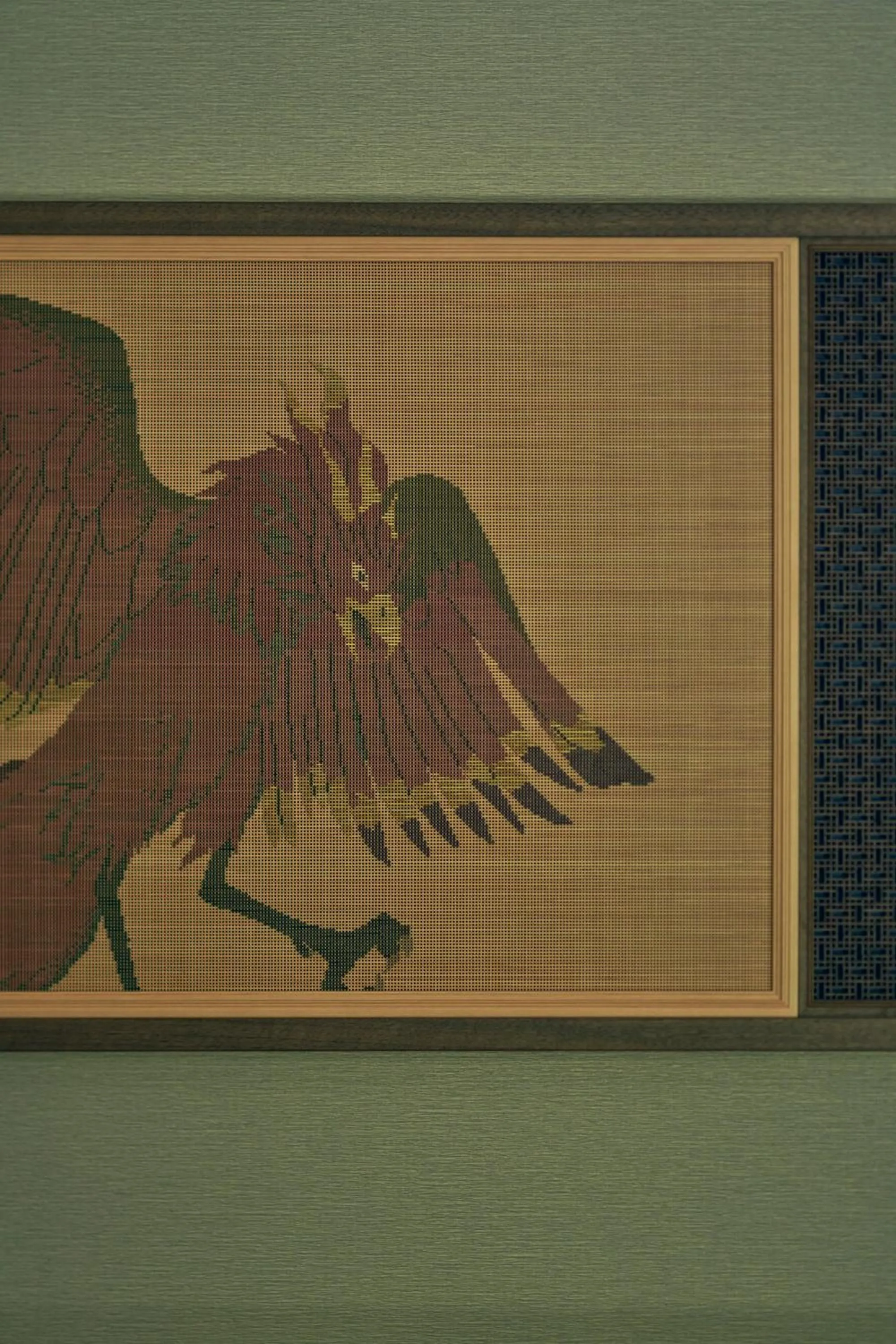 Decorative detail in ESPACIO The Hakone Geihinkan Rin-Poh-Ki-Ryu