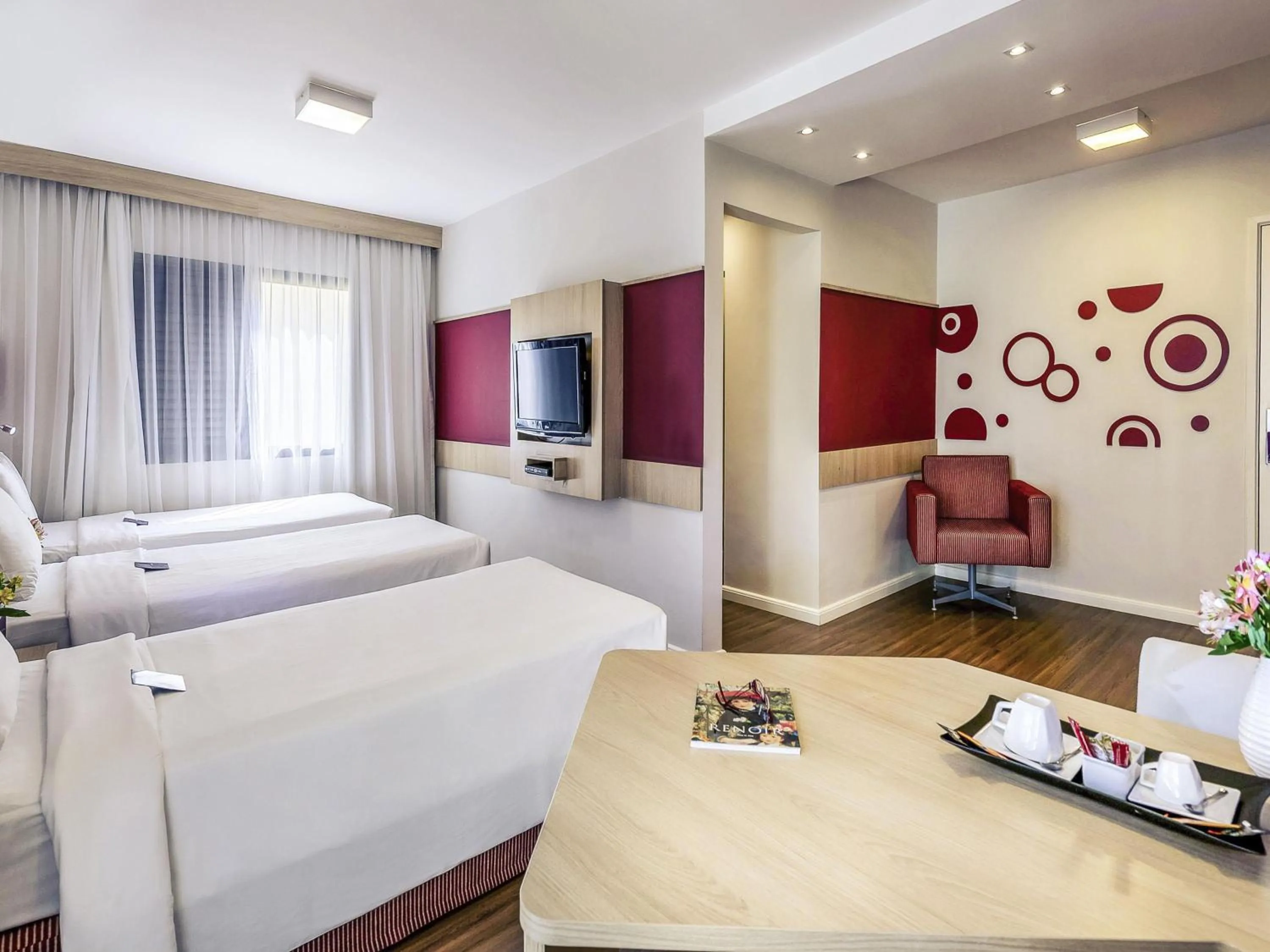 Bedroom, Bed in Mercure Sao Paulo Alamedas