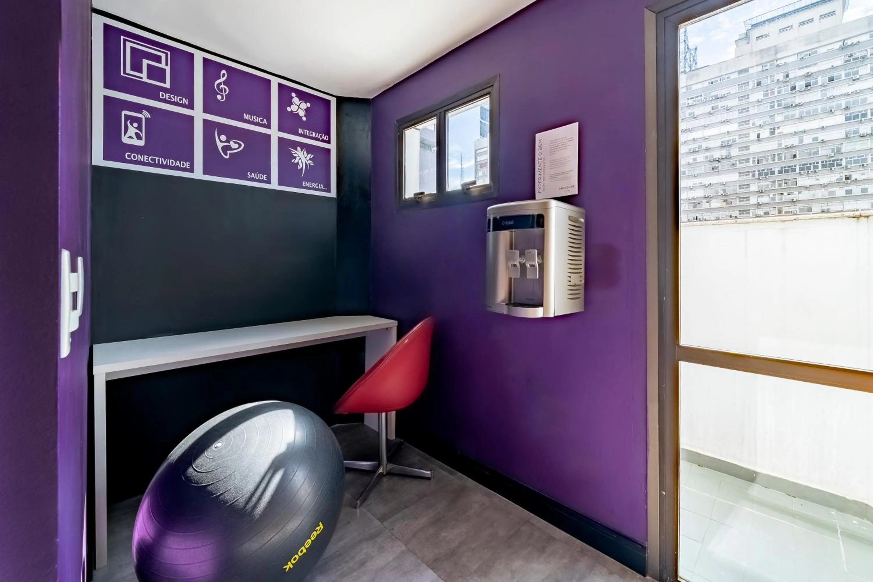 Fitness centre/facilities in Mercure Sao Paulo Alamedas