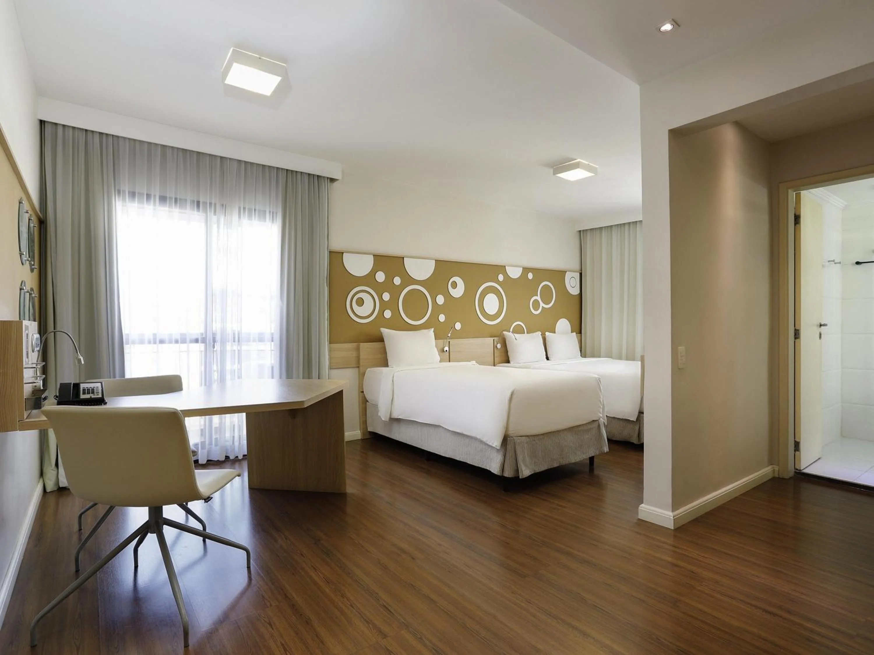 Bedroom, Bed in Mercure Sao Paulo Alamedas