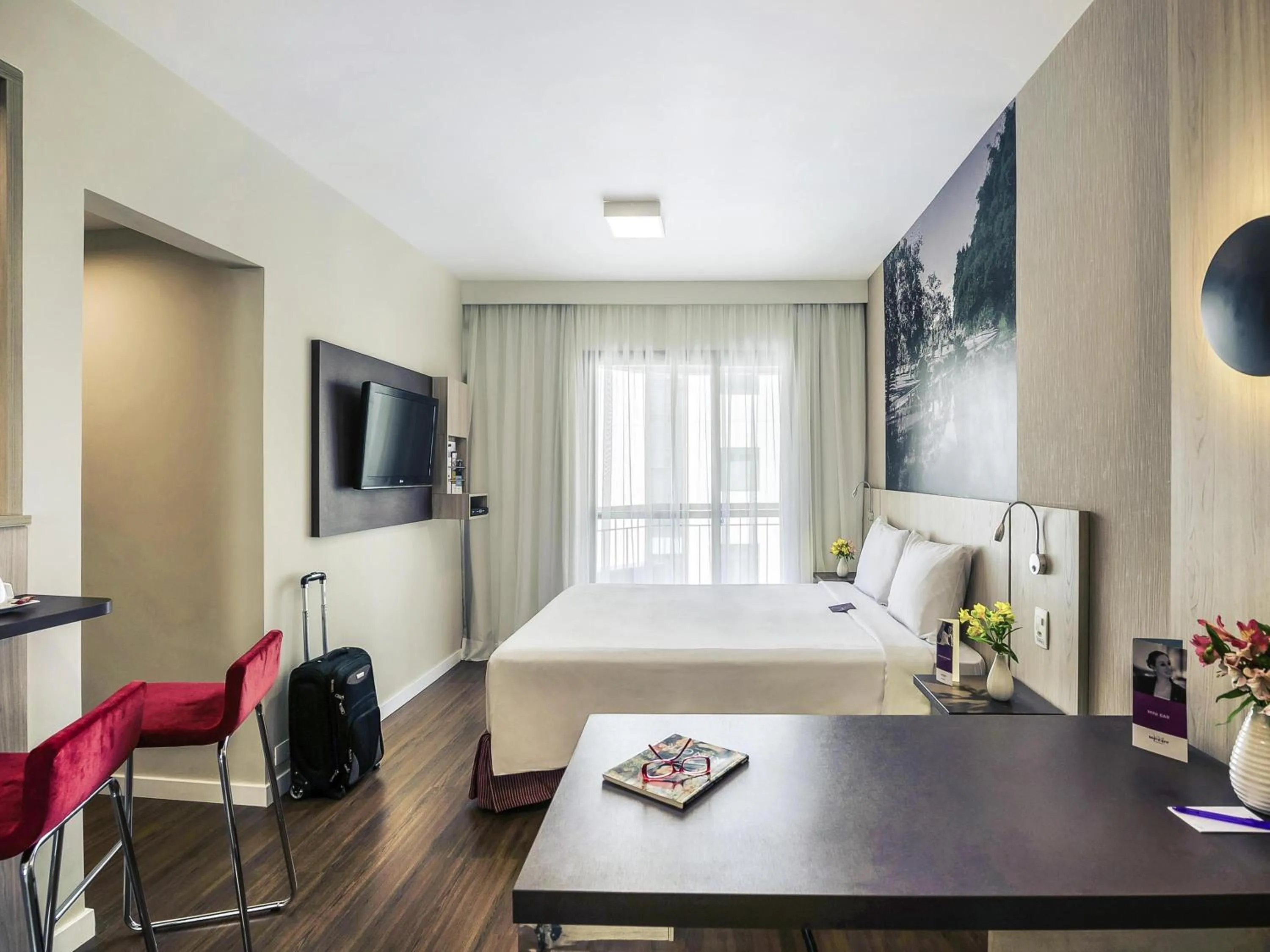 Bedroom, Bed in Mercure Sao Paulo Alamedas