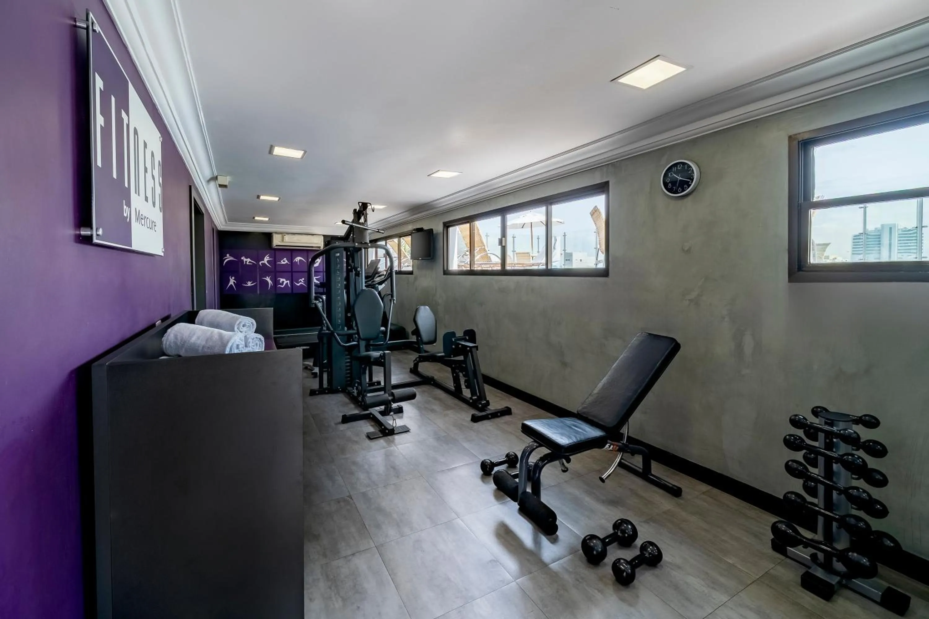 Fitness centre/facilities in Mercure Sao Paulo Alamedas