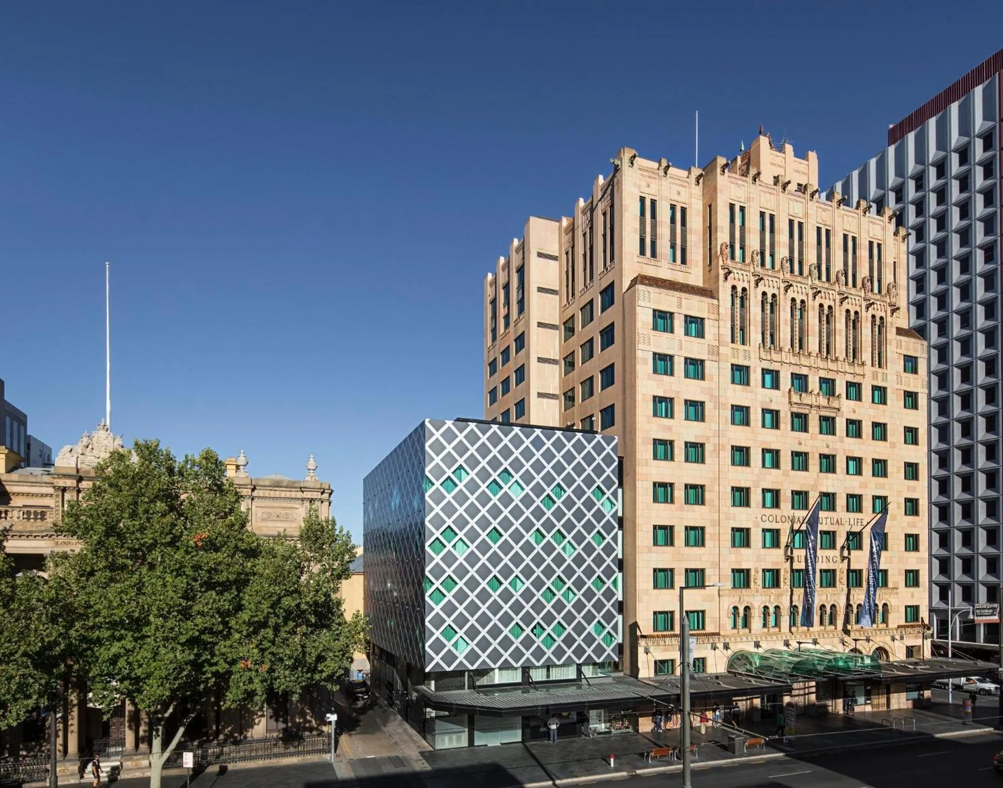 Property building in Mayfair Hotel Adelaide by IHG