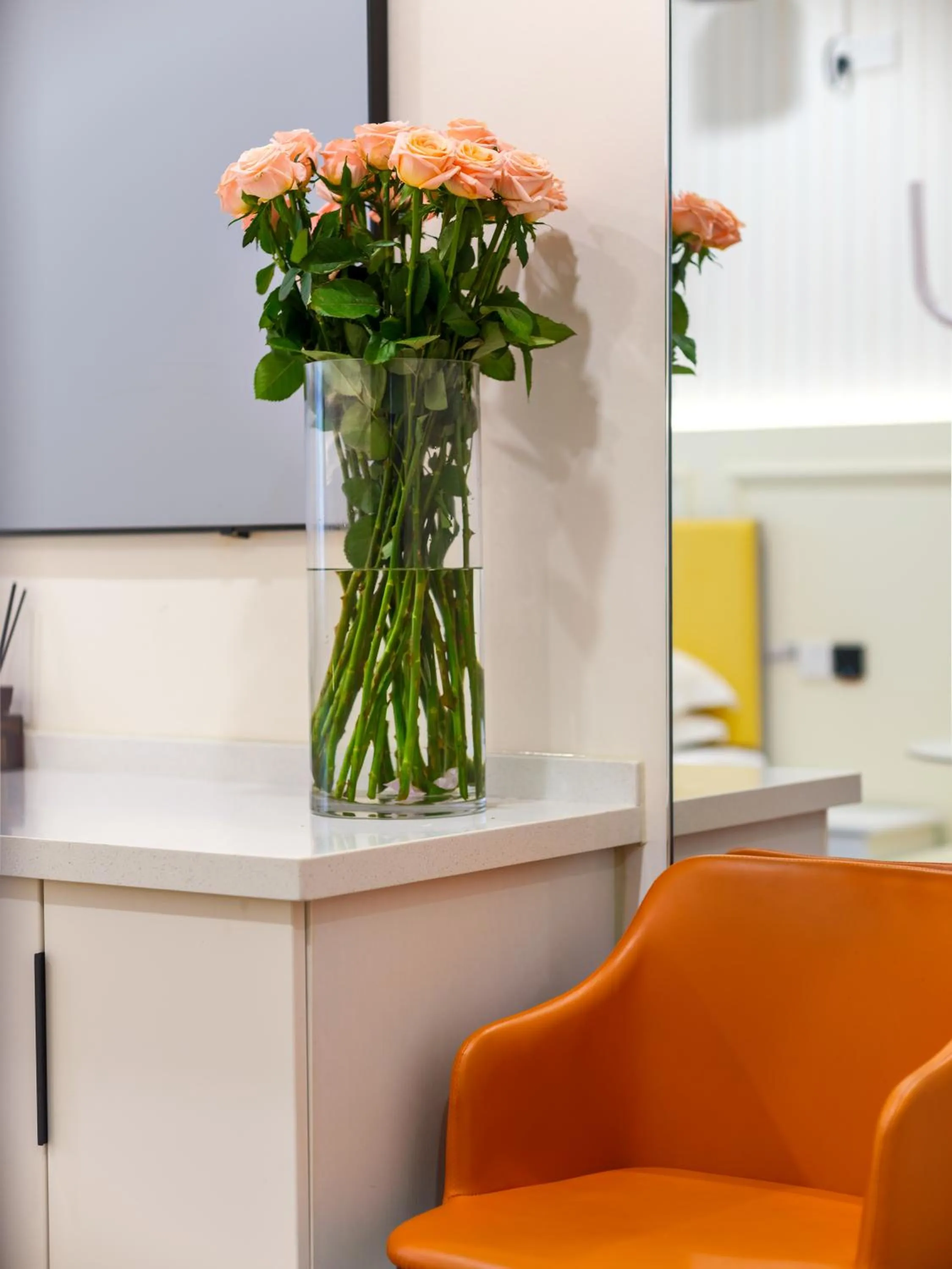 Decorative detail in Orient Rose International Hotel