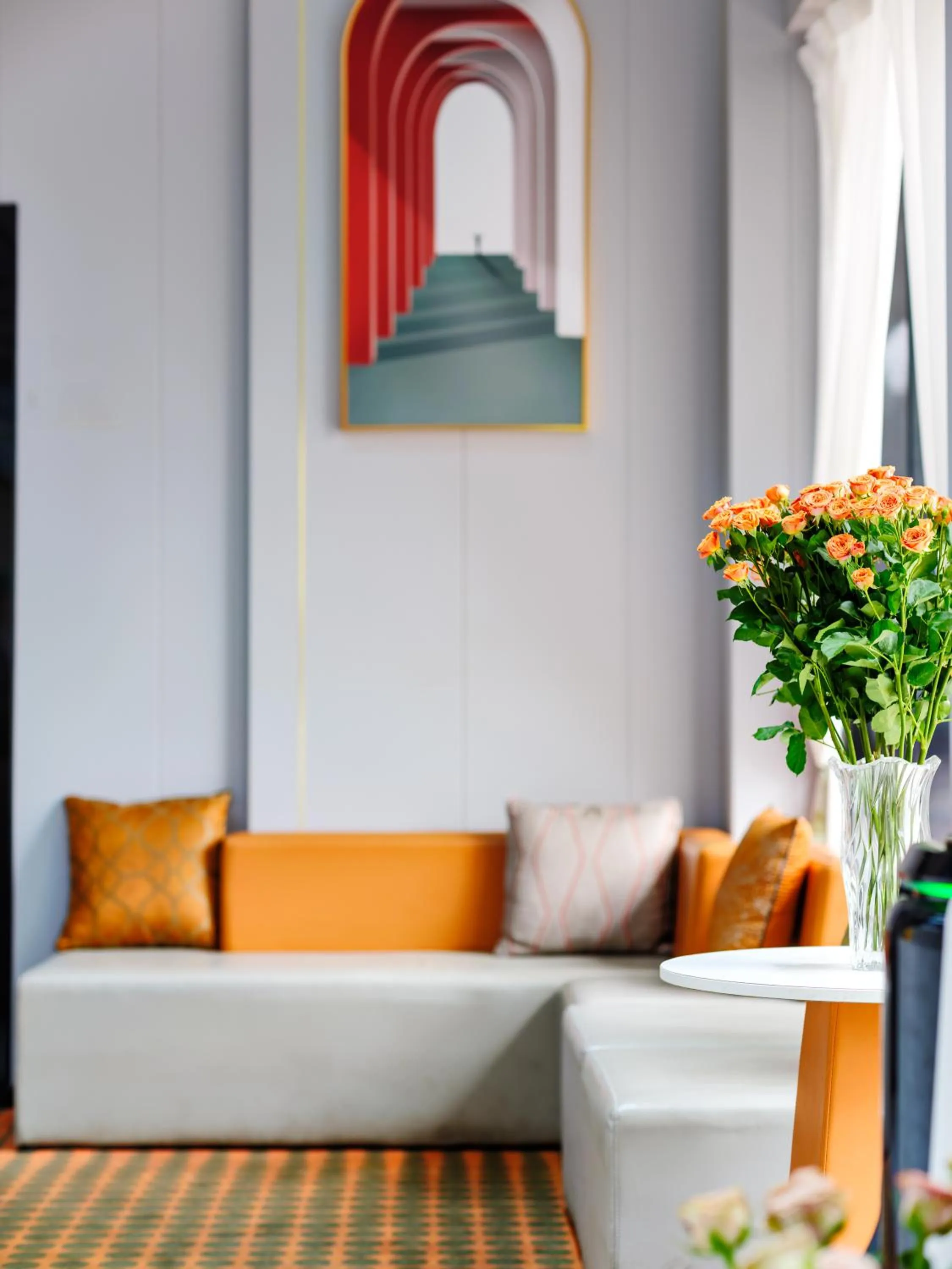 Lobby or reception in Orient Rose International Hotel