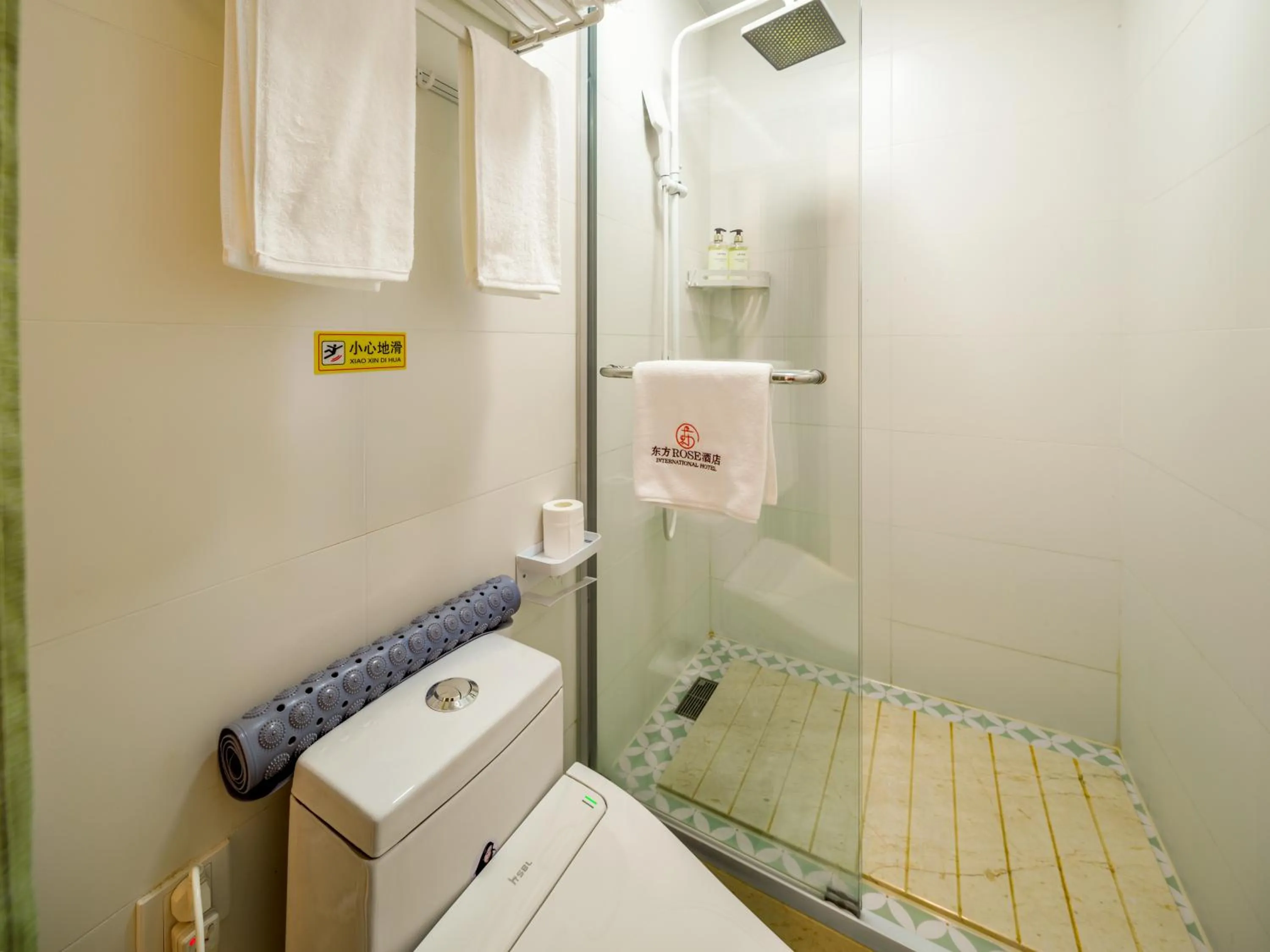 Bathroom in Orient Rose International Hotel