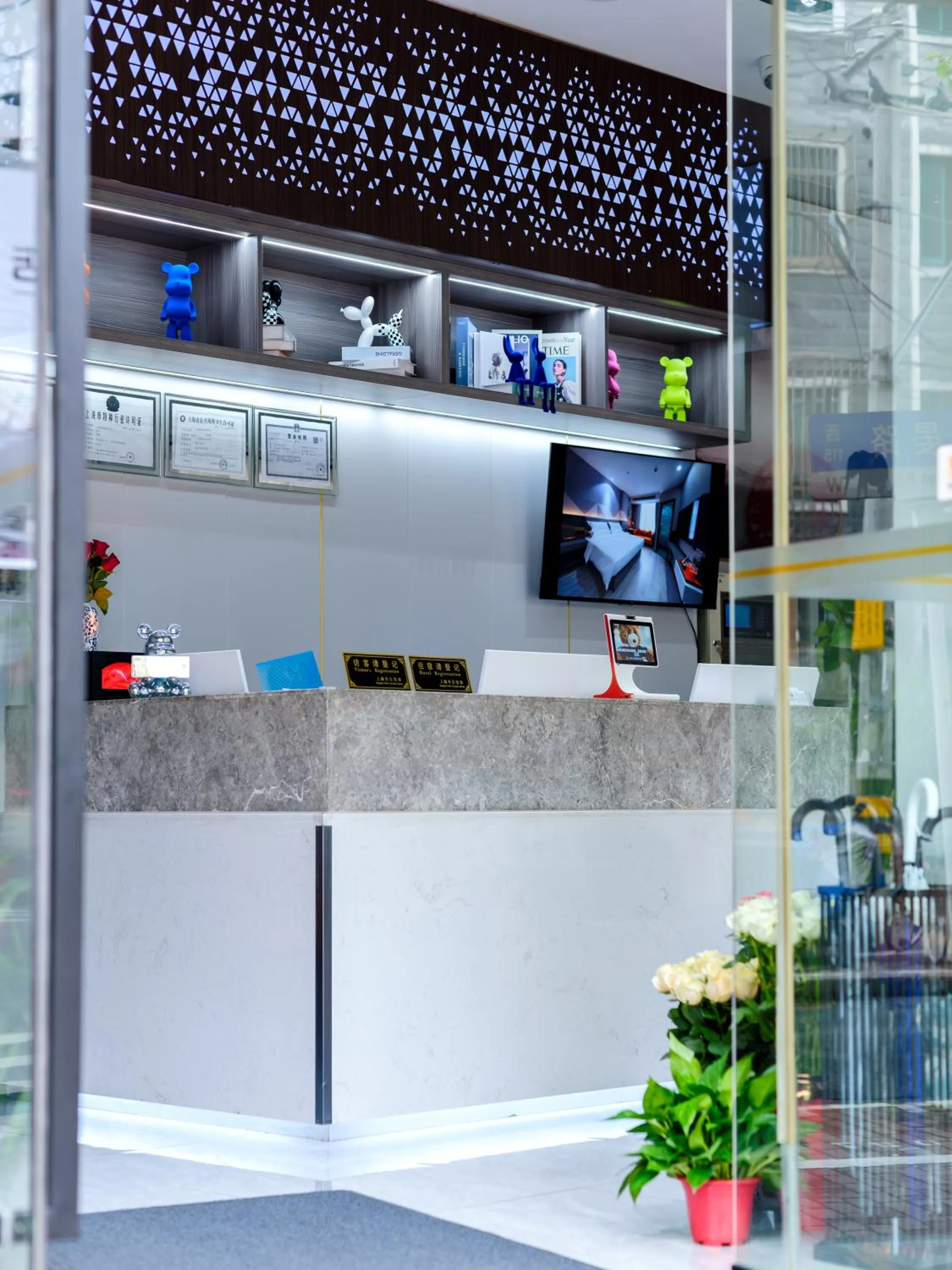 Facade/entrance in Orient Rose International Hotel