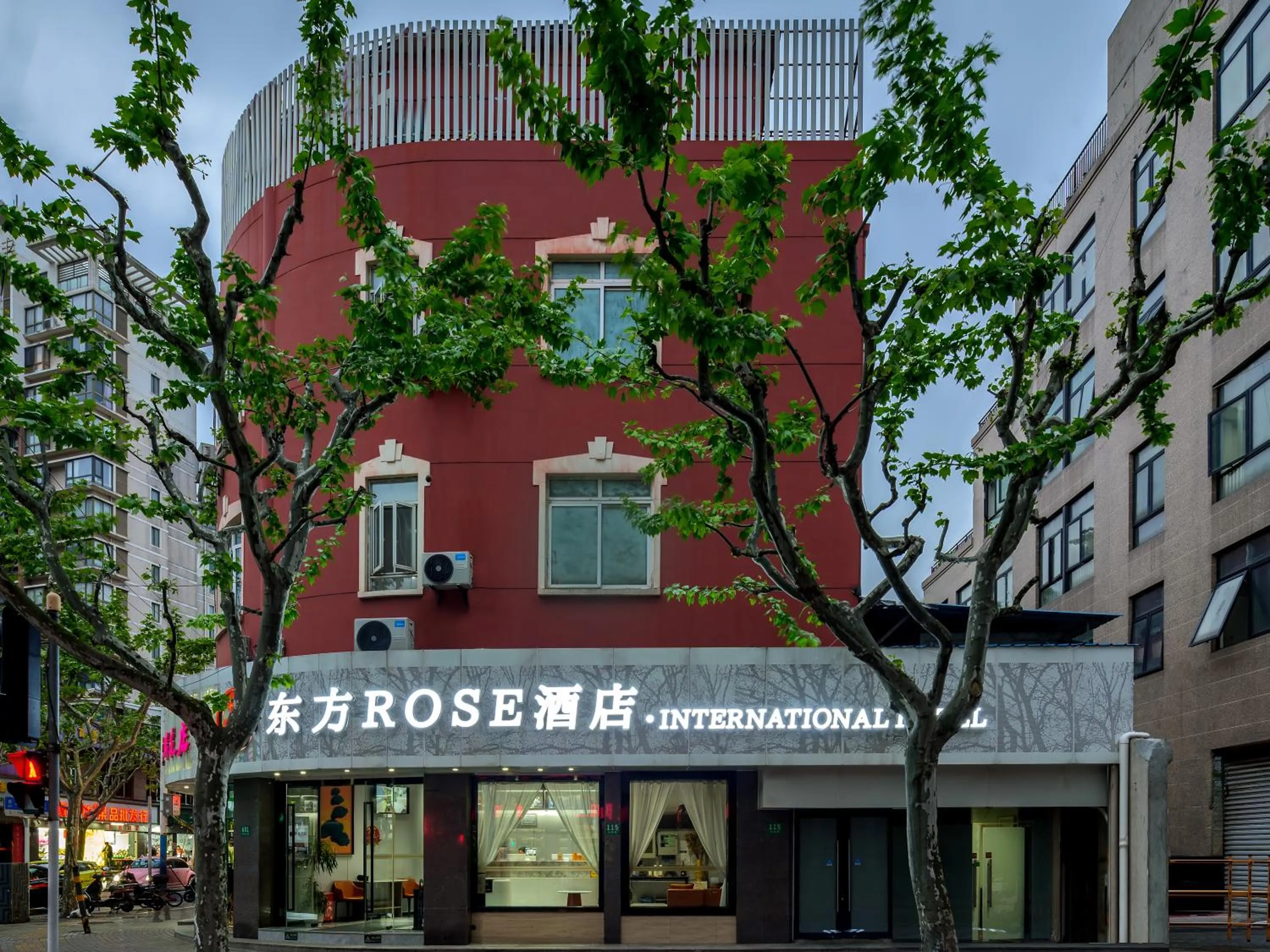 Facade/entrance in Orient Rose International Hotel