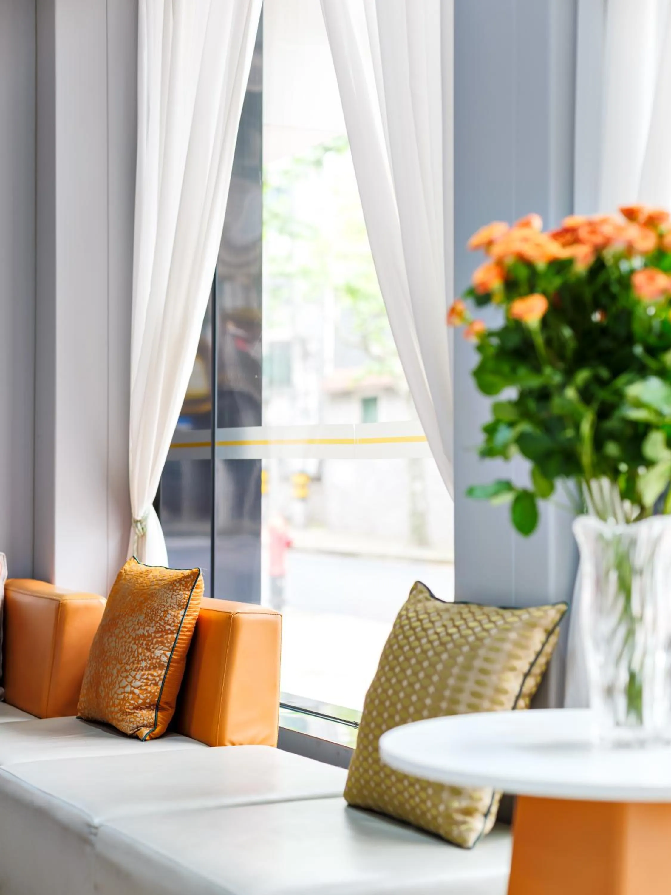 Facade/entrance in Orient Rose International Hotel