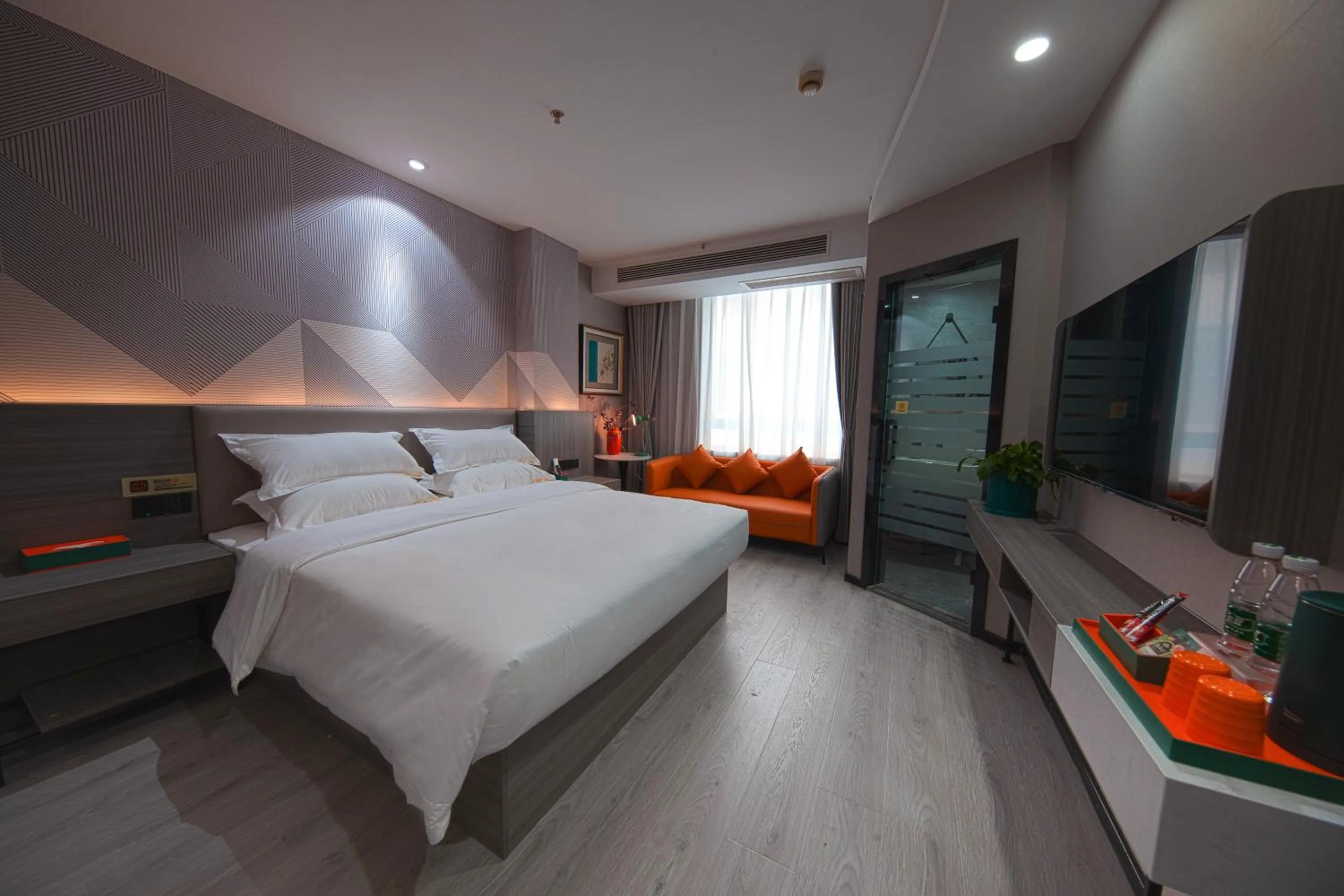 Bedroom, Bed in Orient Rose International Hotel