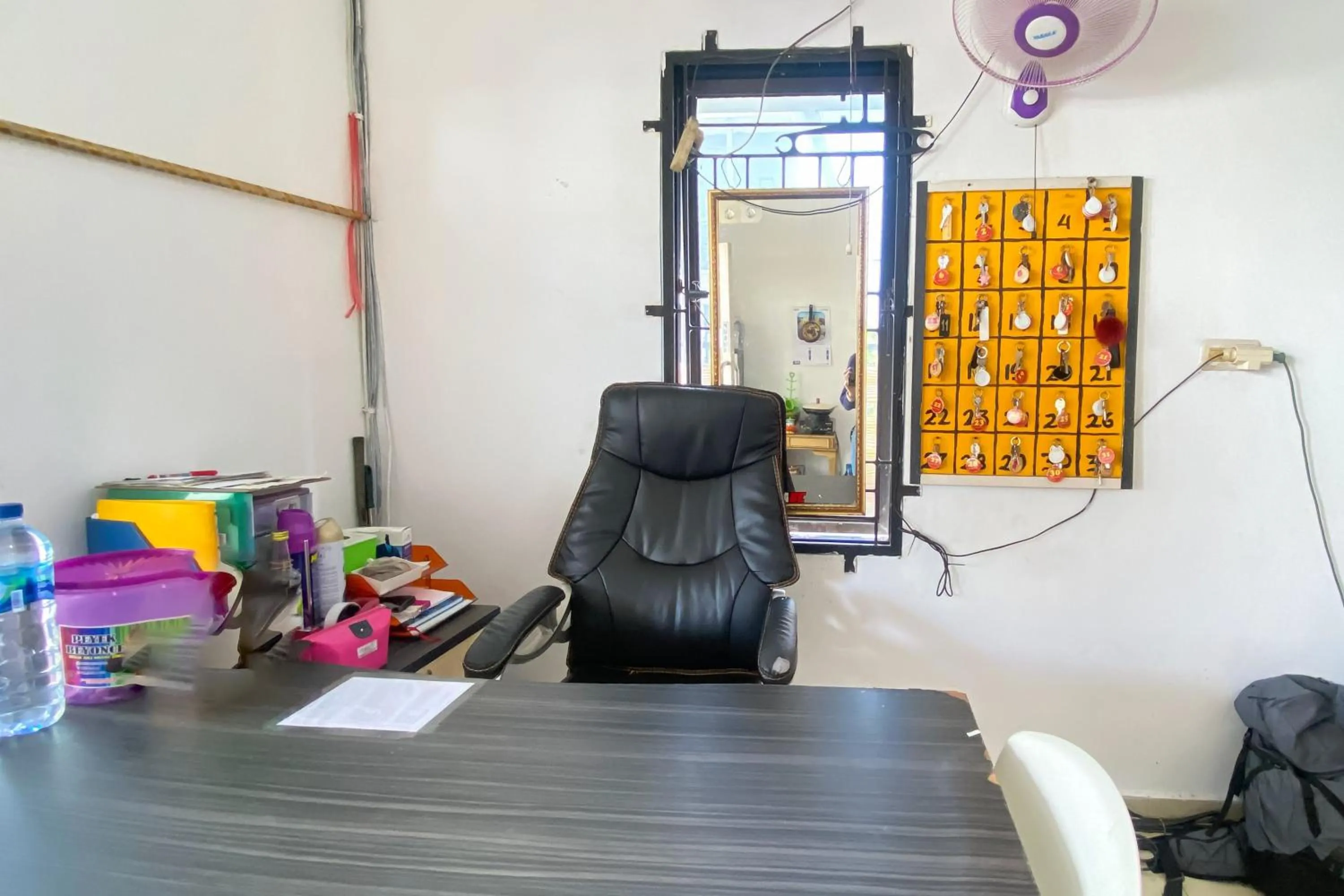 Lobby or reception in Wisma Al-Araf Syariah Mitra RedDoorz Palembang