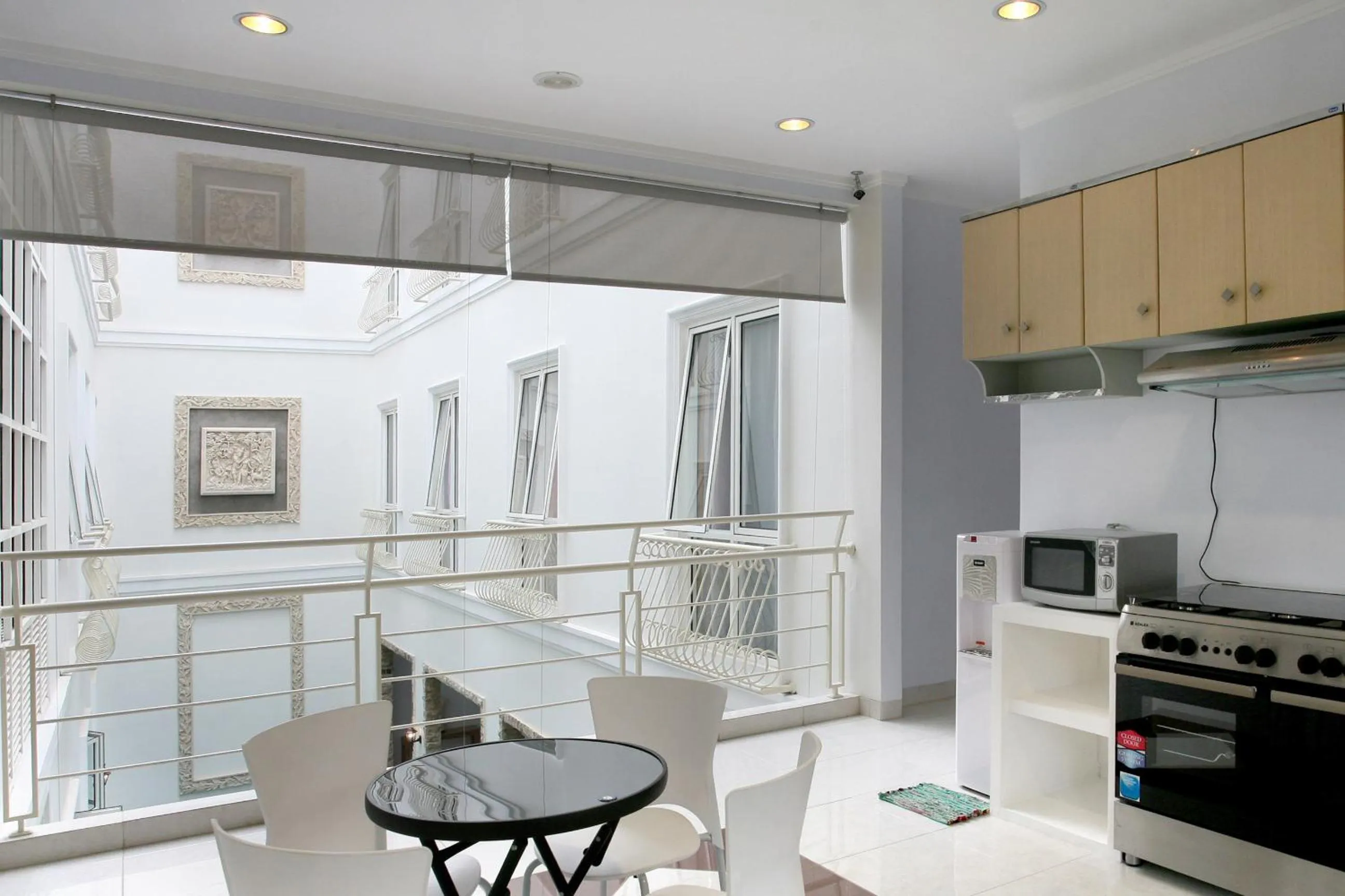 Seating area in Sun Rise House