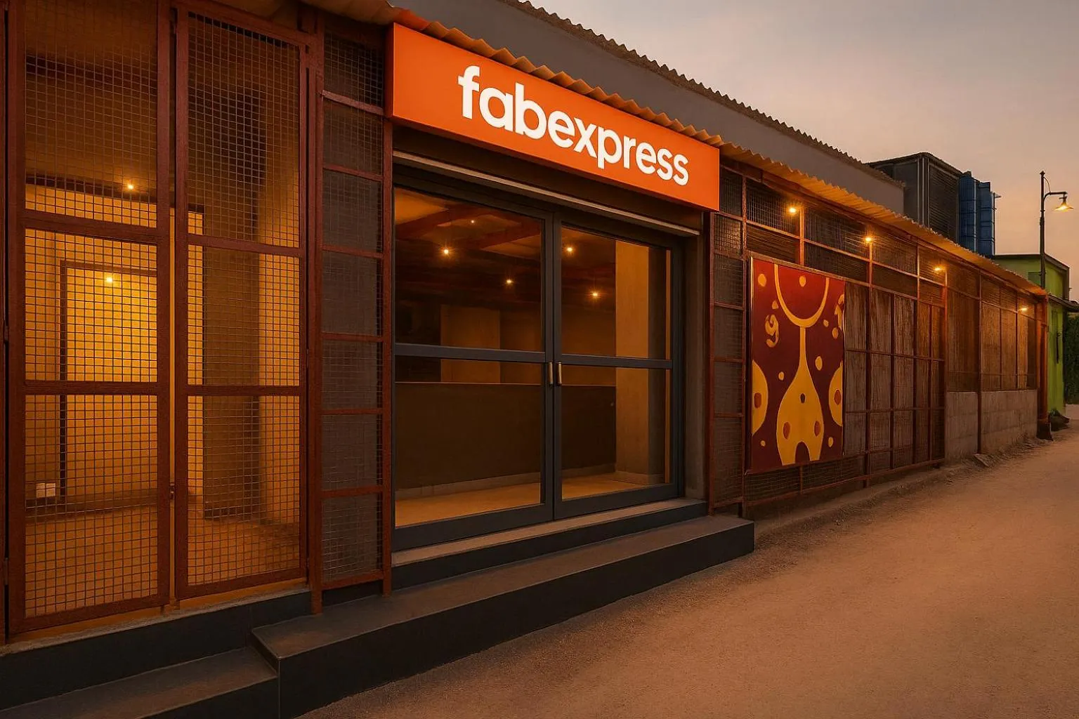 Property building in Via Shree Ram Aadhar 900 Mtr from Ram mandir