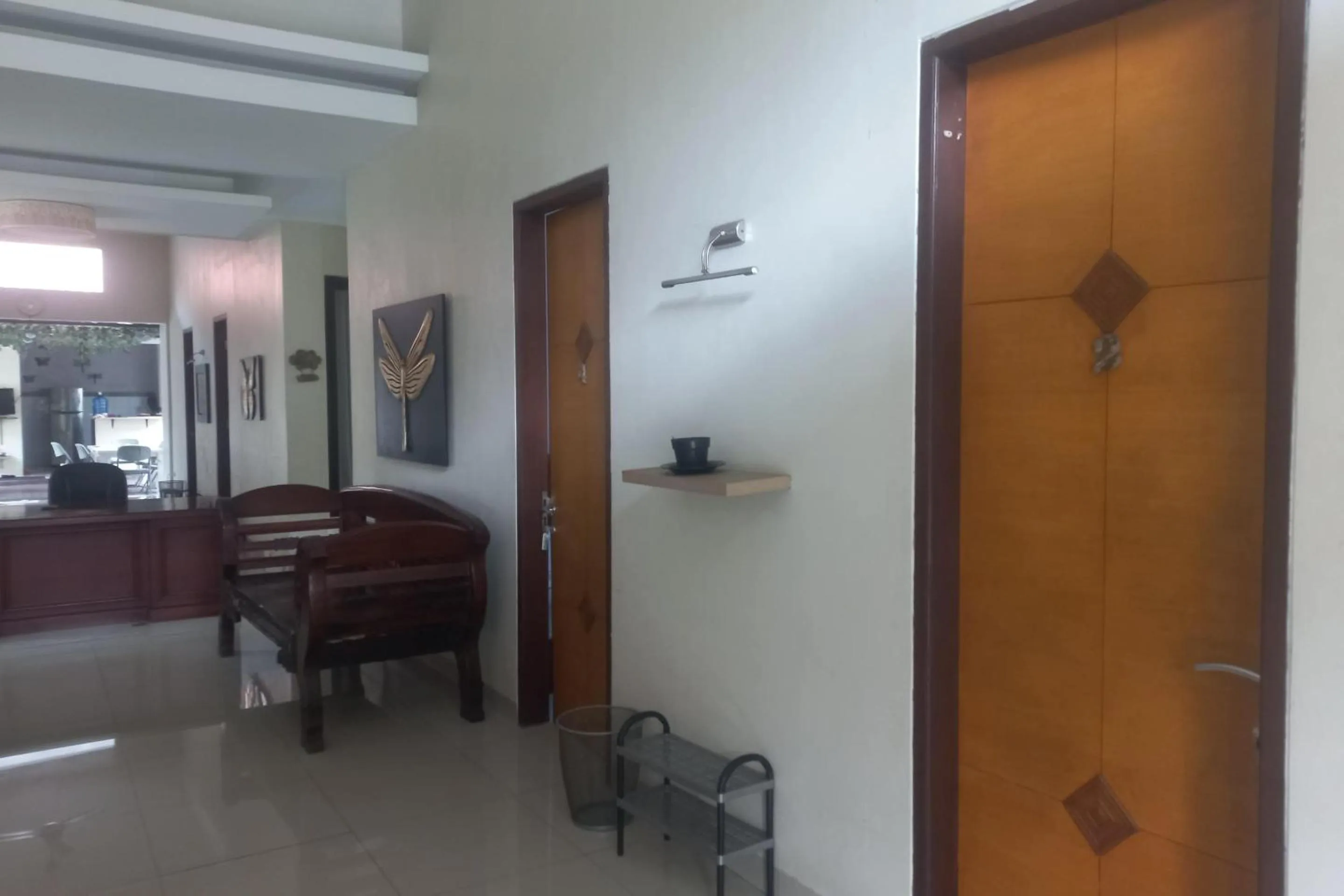 Lobby or reception in Capital O 93872 Natura Guest House Syariah Near alun alun kota purwokerto