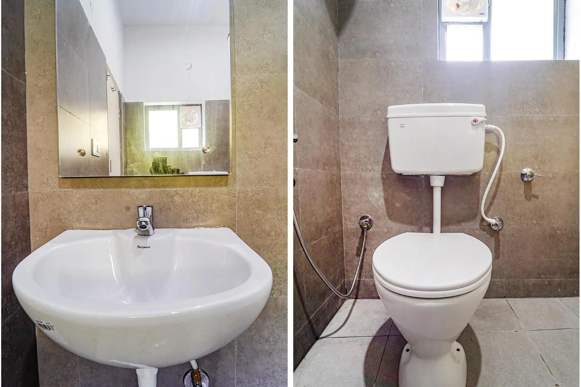 Bathroom in Via Metro Suites - Nr ESI Hospital