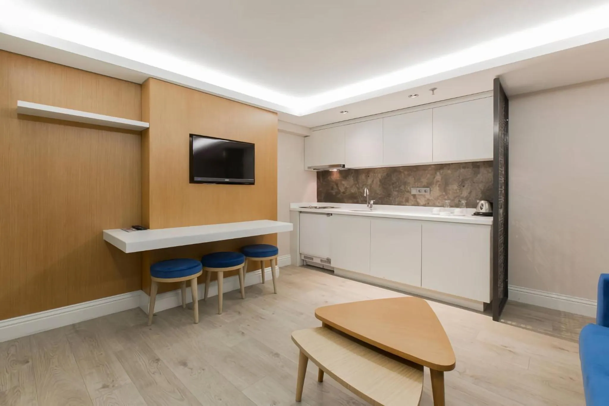 Living room in Carina Park Suites Nisantasi