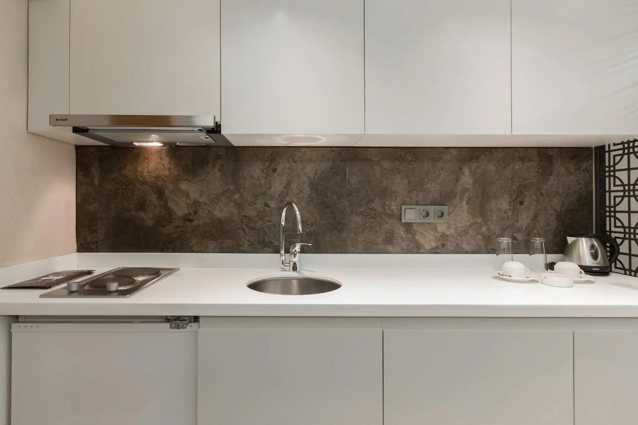 kitchen in Carina Park Suites Nisantasi