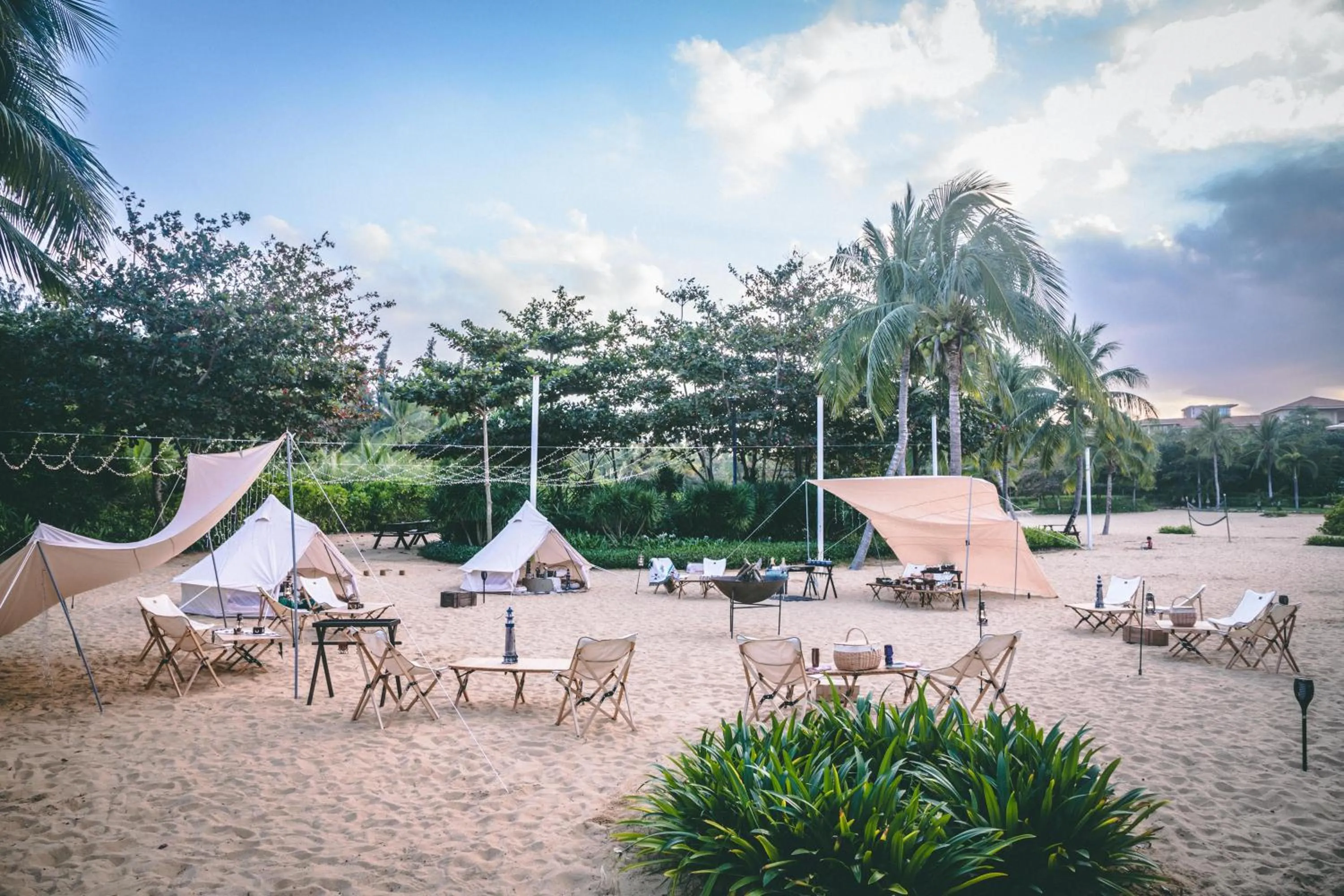 Beach in Shangri-La Sanya