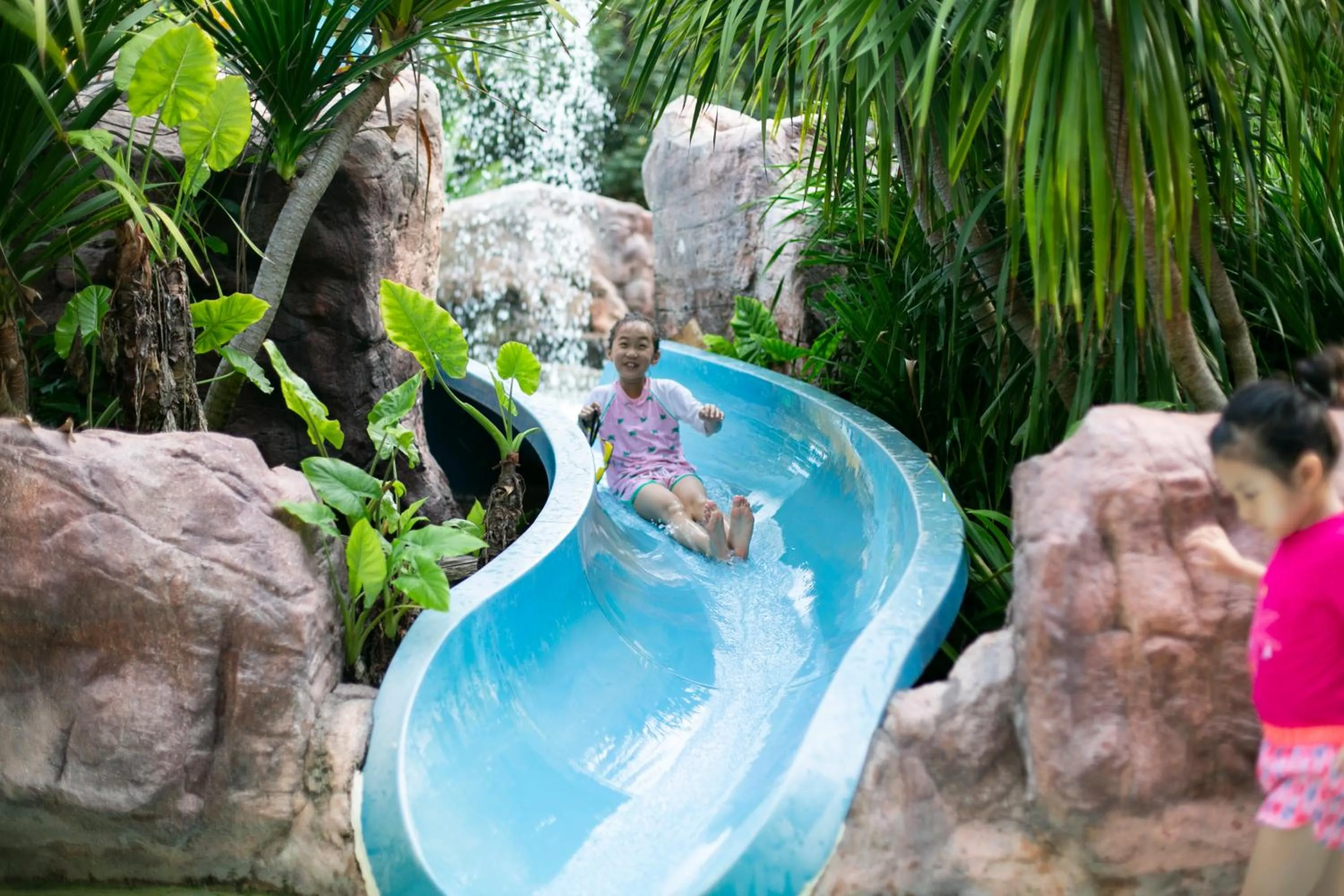 Aqua park in Shangri-La Sanya
