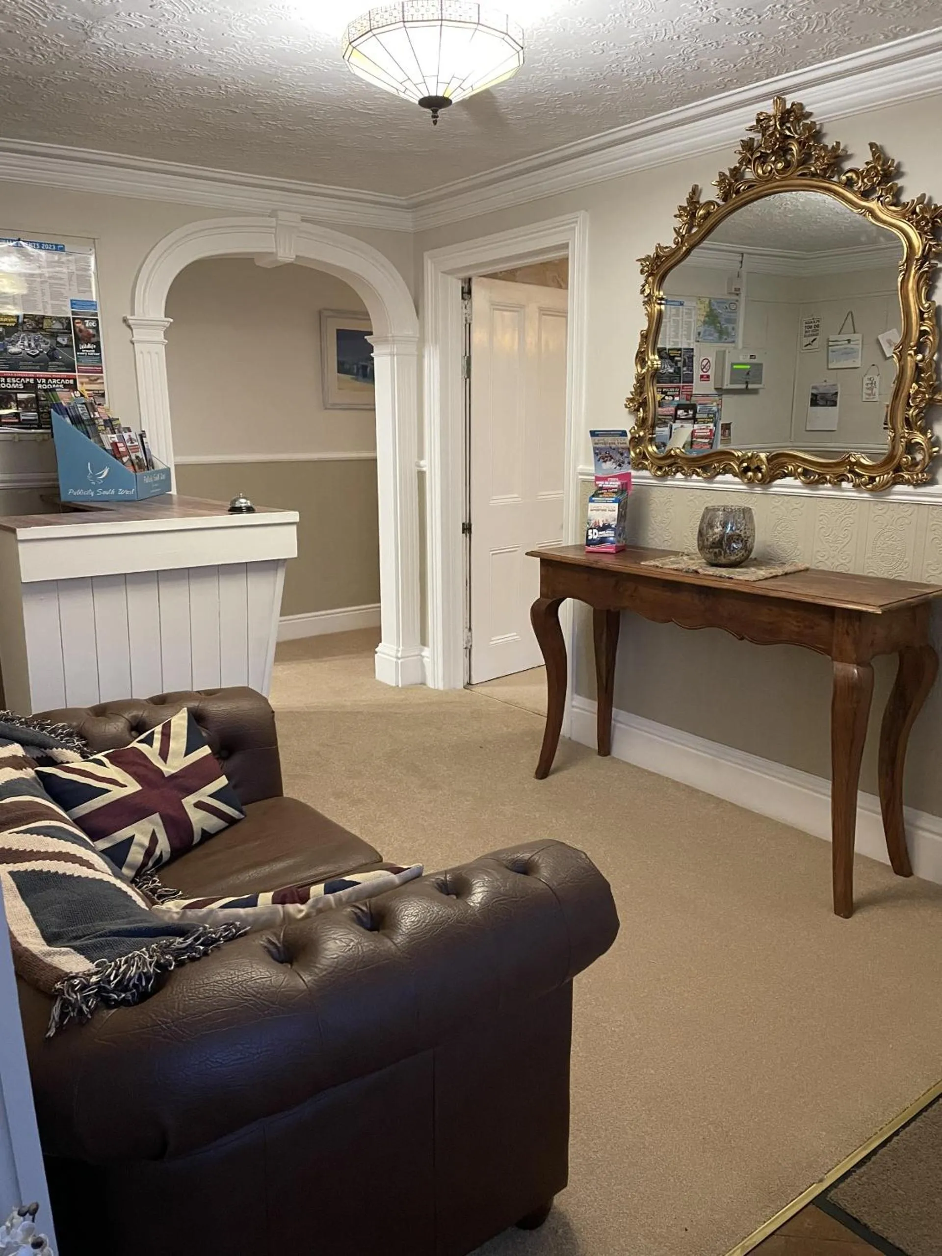 Lobby or reception in Little Mainstone Guest House