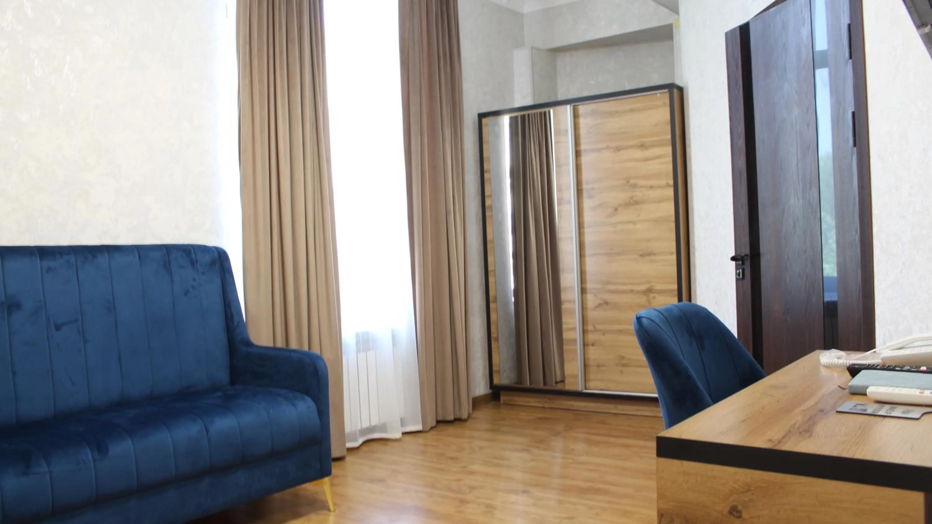 Seating area in Grand Shosh Hotel