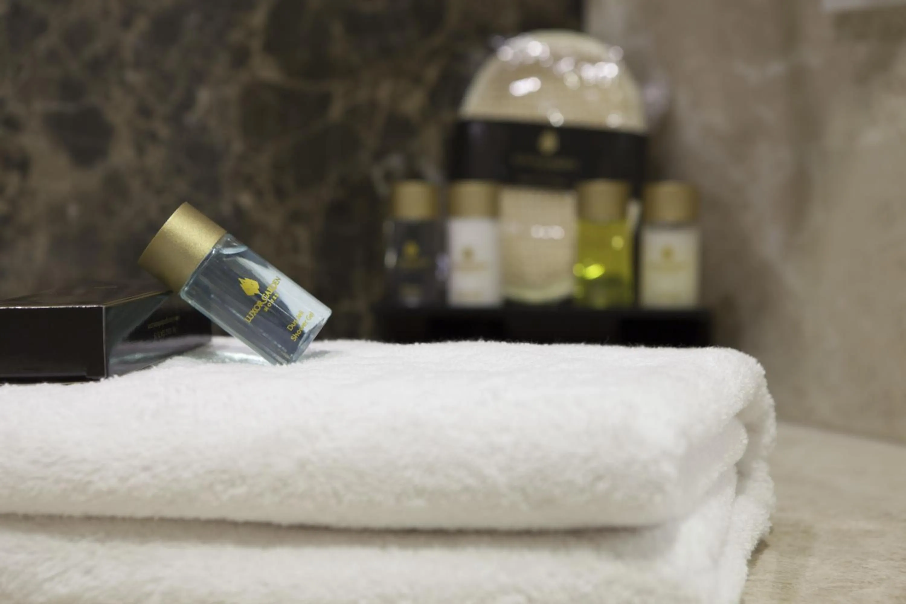 Bathroom, Bed in Luxor Garden Hotel