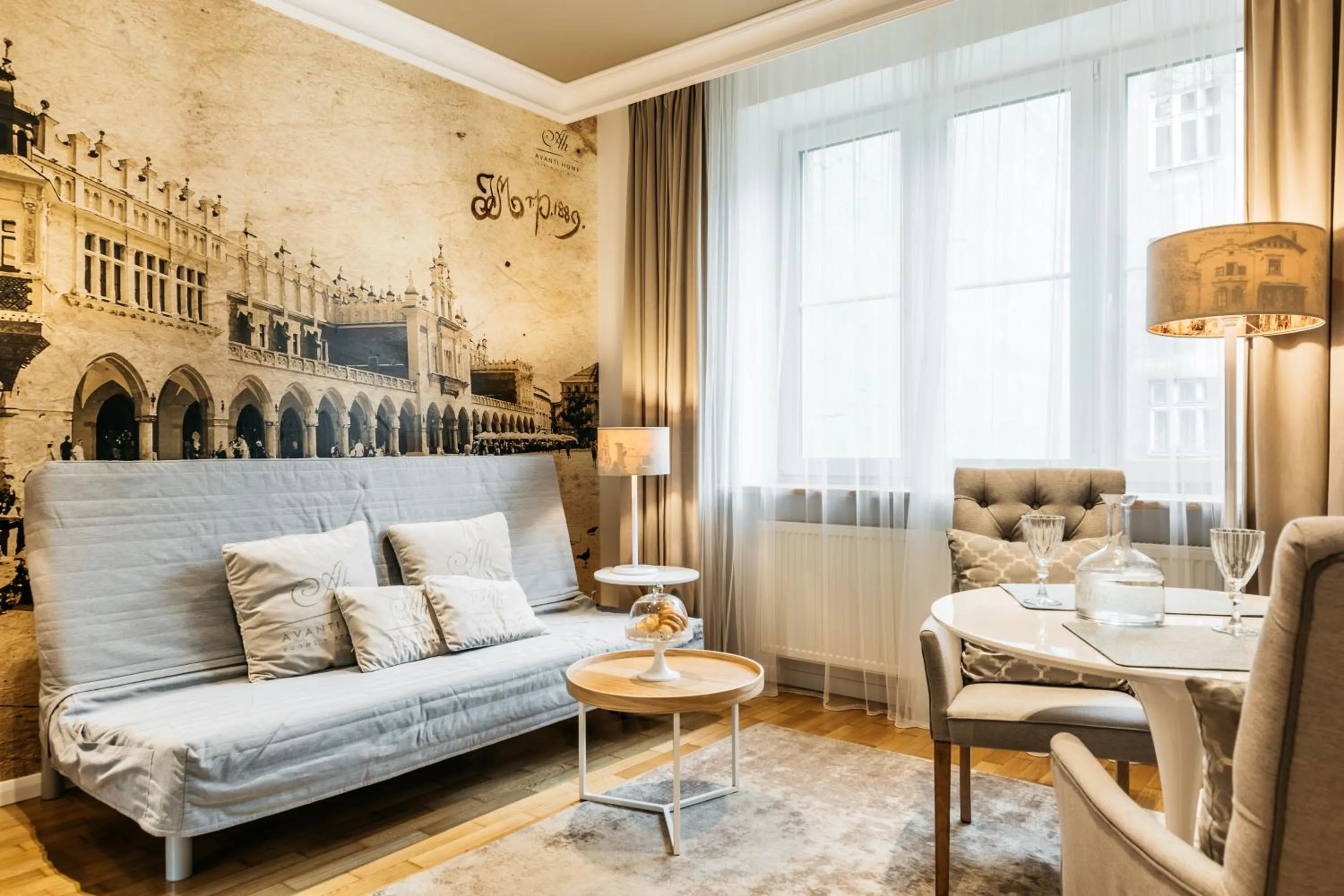 Living room in AVANTI Home