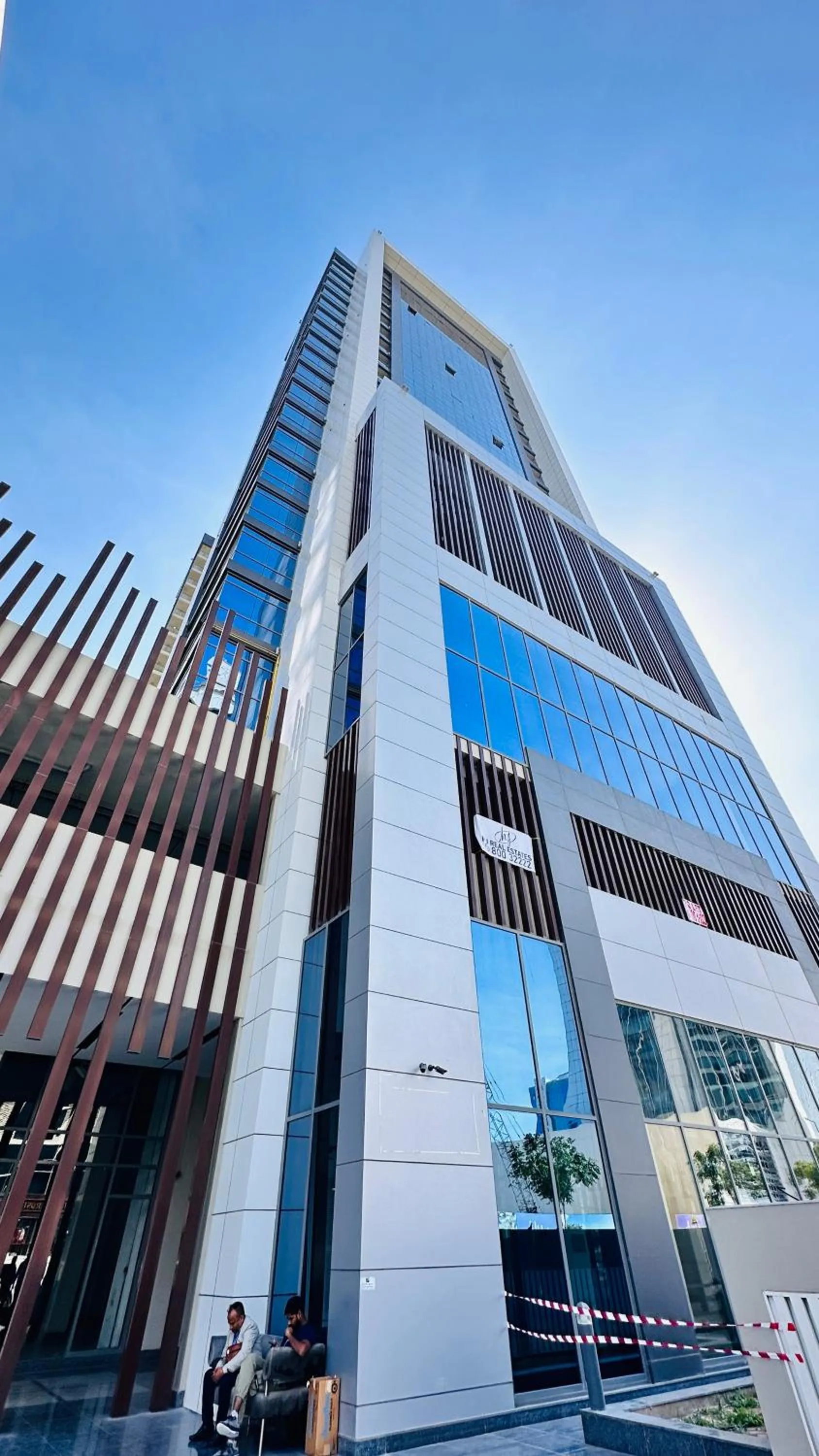 Facade/entrance in Spacious Studio Apartment Burj View with Balcony Free Parking by Belvilla