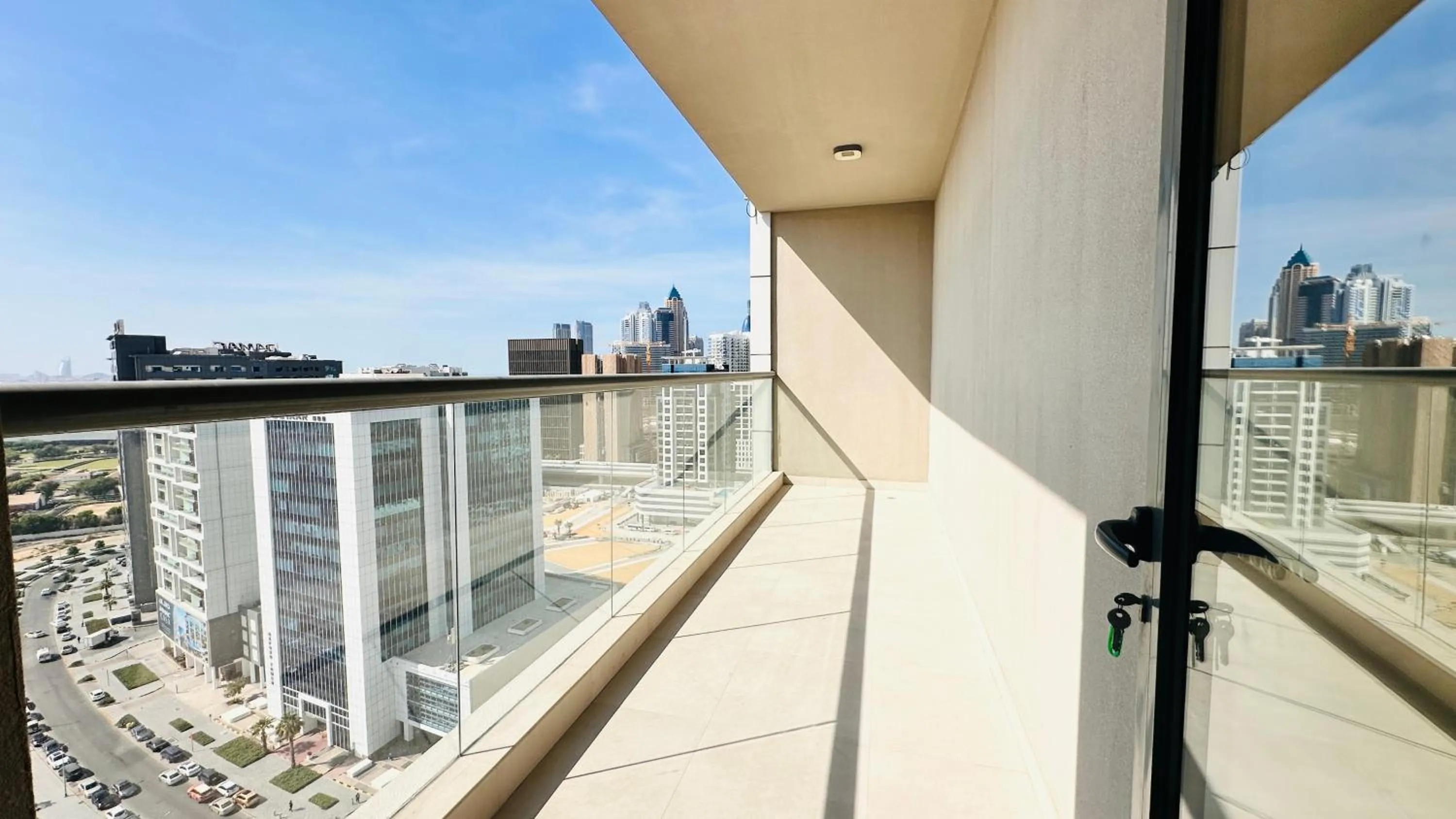 Facade/entrance in Spacious Studio Apartment Burj View with Balcony Free Parking by Belvilla